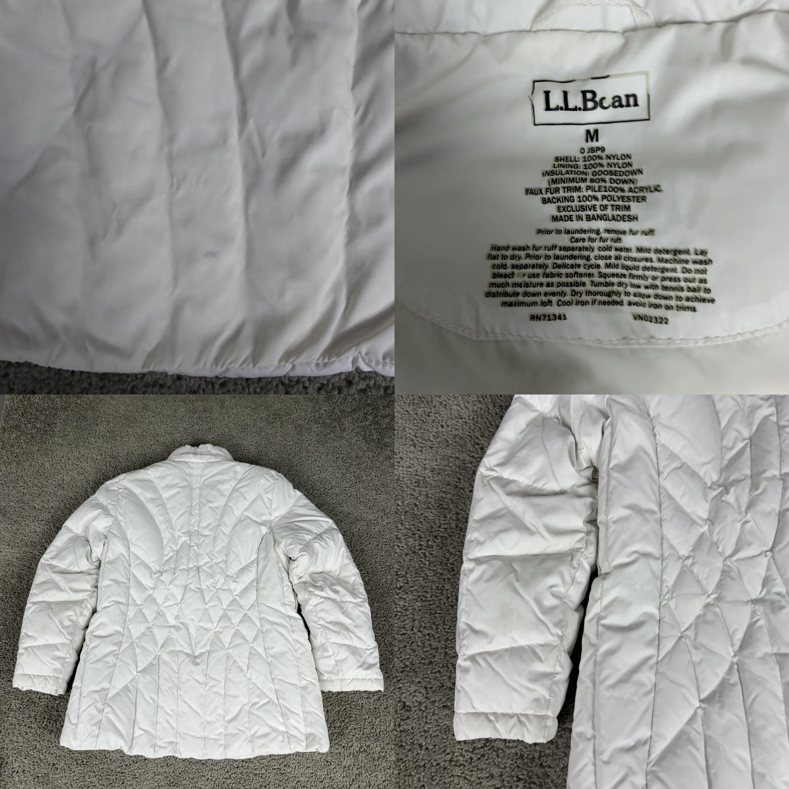 Vintage VINTAGE LL Bean Down Jacket Womens? No Vintage. Size M / US 6-8 / IT 42-44 - 8 Thumbnail