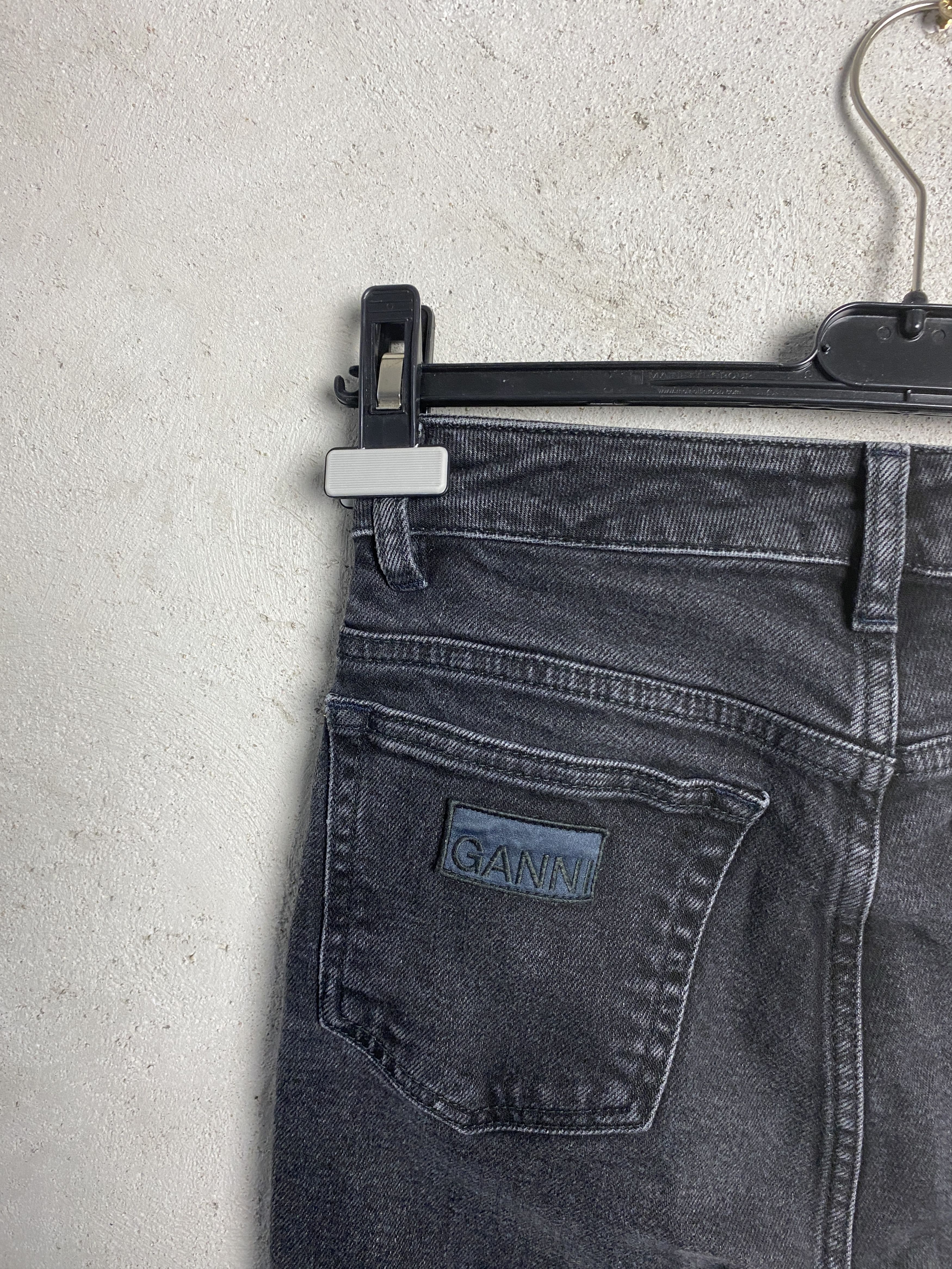 Ganni Ganni Denim Core Cutye Cropped denim jeans pants Size 26" / US 2 / IT 38 - 4 Thumbnail