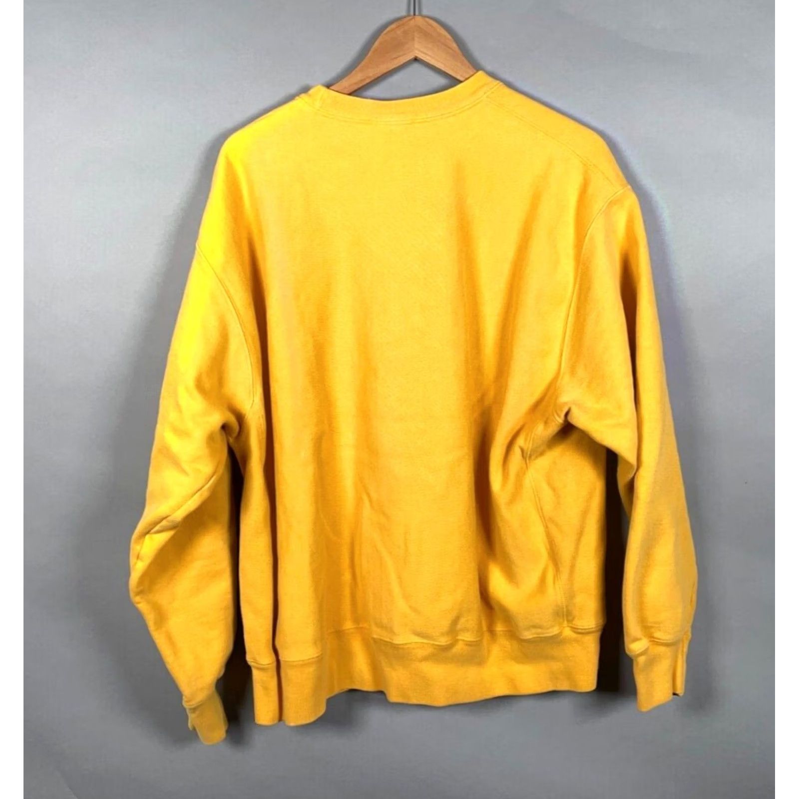Champion Champion Sweatshirt 2XL Yellow Graphic Print Reverse Weave Crew Neck Heavyweight Men’s Pullover Size US XXL / EU 58 / 5 - 2 Thumbnail