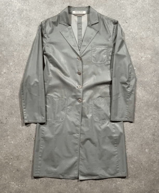 Miu Miu Miu Miu Coat 1999 Jacket Blazer Top Shirt Bomber bag EX0112 Size S / US 4 / IT 40 - 1 Thumbnail