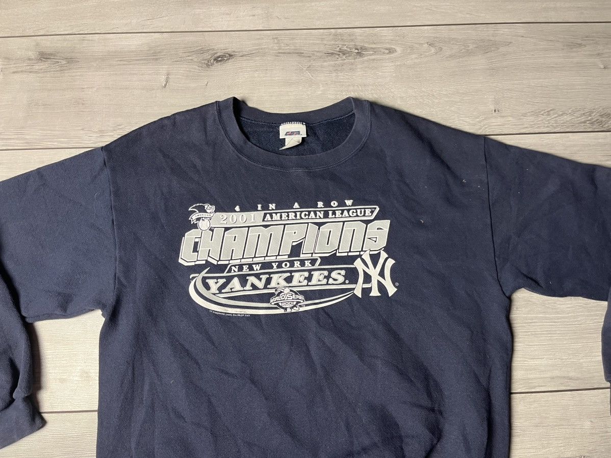 MLB Vintage New York Yankees MLB champions sweatshirt 2001 Size US L / EU 52-54 / 3 - 3 Thumbnail
