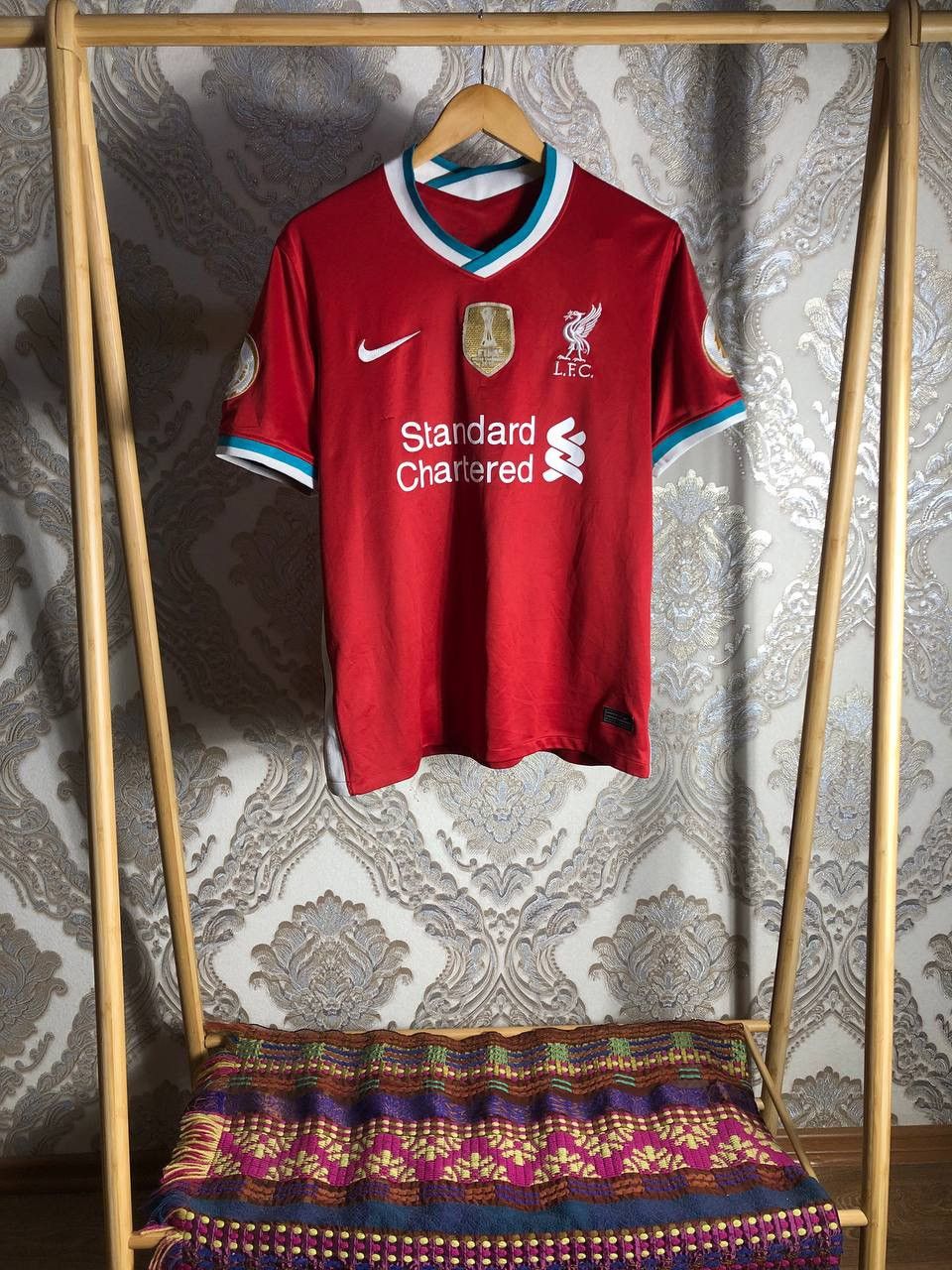 Nike × Vintage VERY RARE NIKE FC LIVERPOOL ENGLAND SOCCER JERSEY BLOKECORE Size US L / EU 52-54 / 3 - 1 Thumbnail