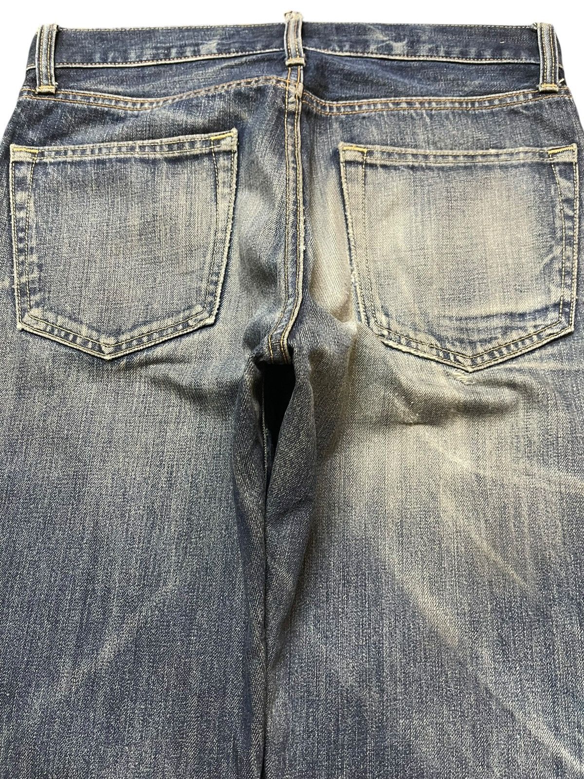 Uniqlo Vintage Japanese Uniqlo Blue Faded Wash Style Jeans Size US 31 - 5 Thumbnail