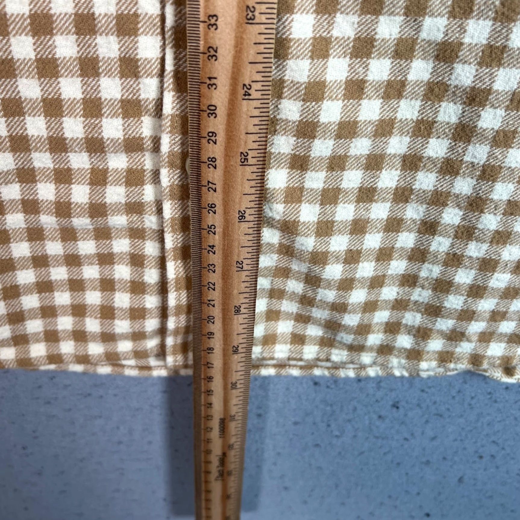 H&M H&M Mens Button-Up Shirt Gingham Brown White Relaxed Fit Size M Casual Vintage? Size US M / EU 48-50 / 2 - 6 Thumbnail