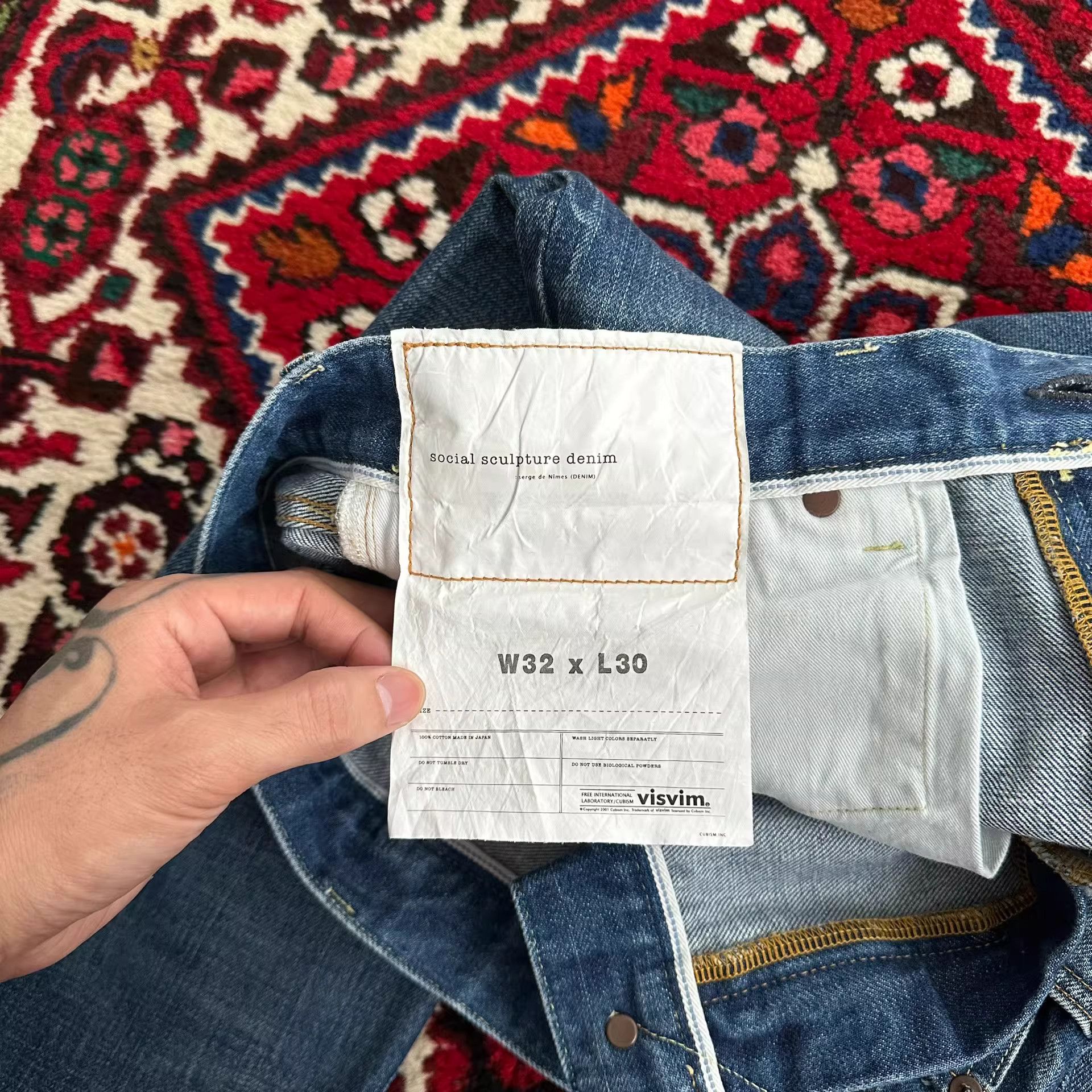 Visvim visvim 24ss 21D40 Washed Jeans Size US 32 / EU 48 - 8 Thumbnail