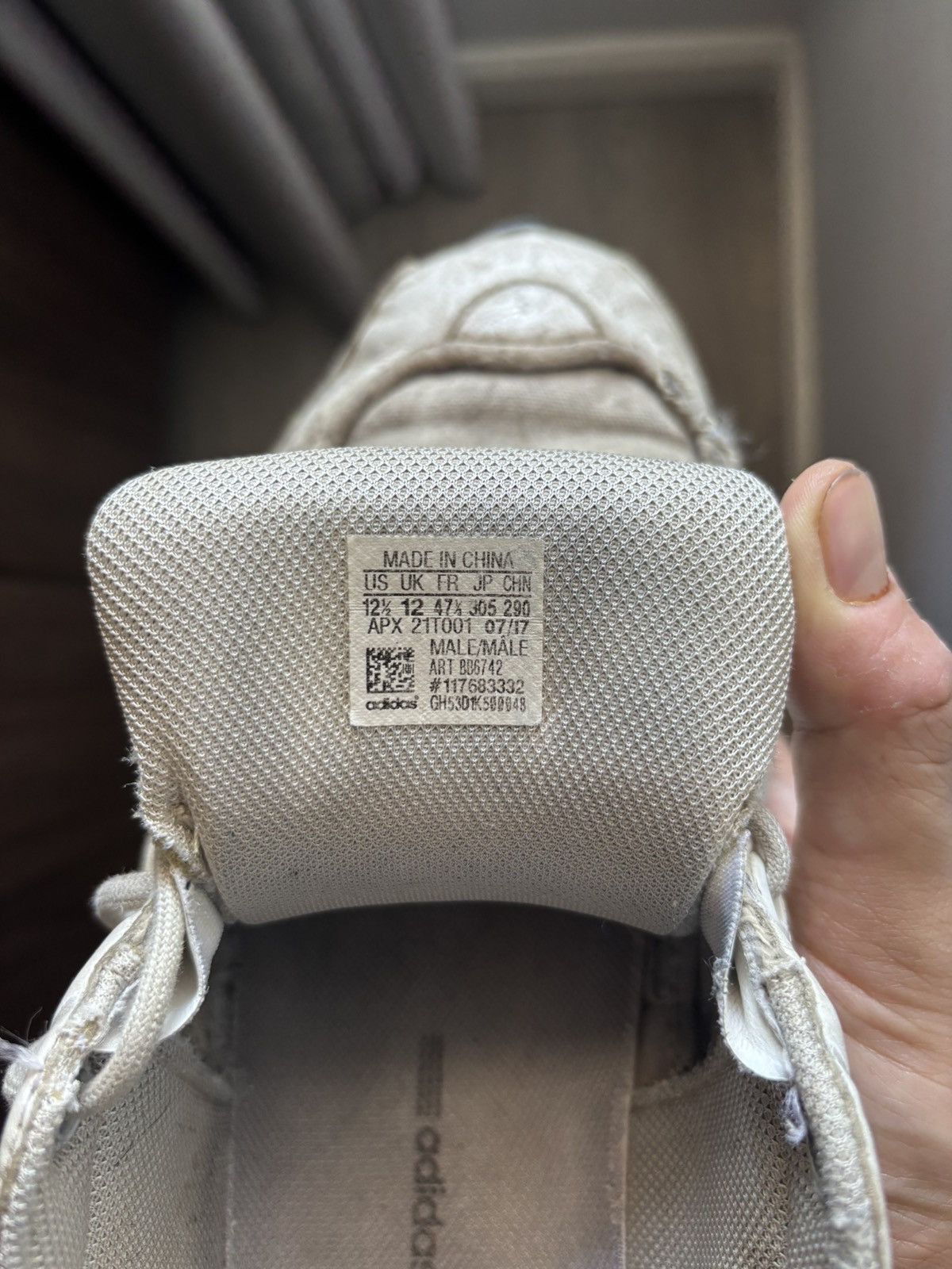 Raf Simons Raf Simons Ozweego 2 Cream Size US 13 / EU 46 - 4 Thumbnail