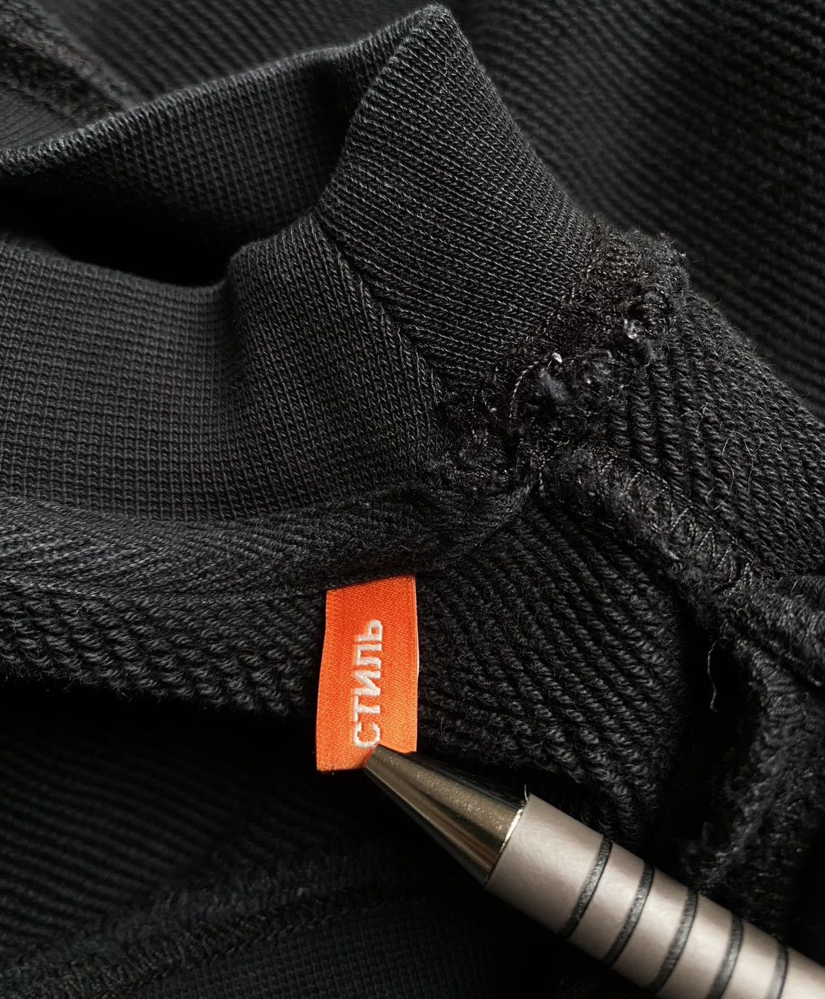 Heron Preston Heron Preston Cropped Sweatshirt with Shoulder Pads Size S / US 4 / IT 40 - 8 Thumbnail