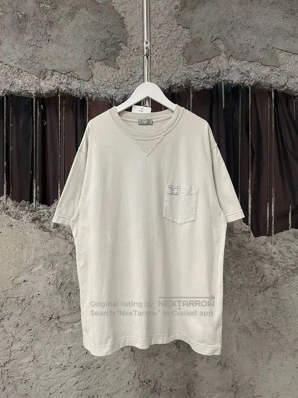 Dior Dior White Cotton Short-Sleeve T-Shirt . Size US L / EU 52-54 / 3 - 1 Thumbnail