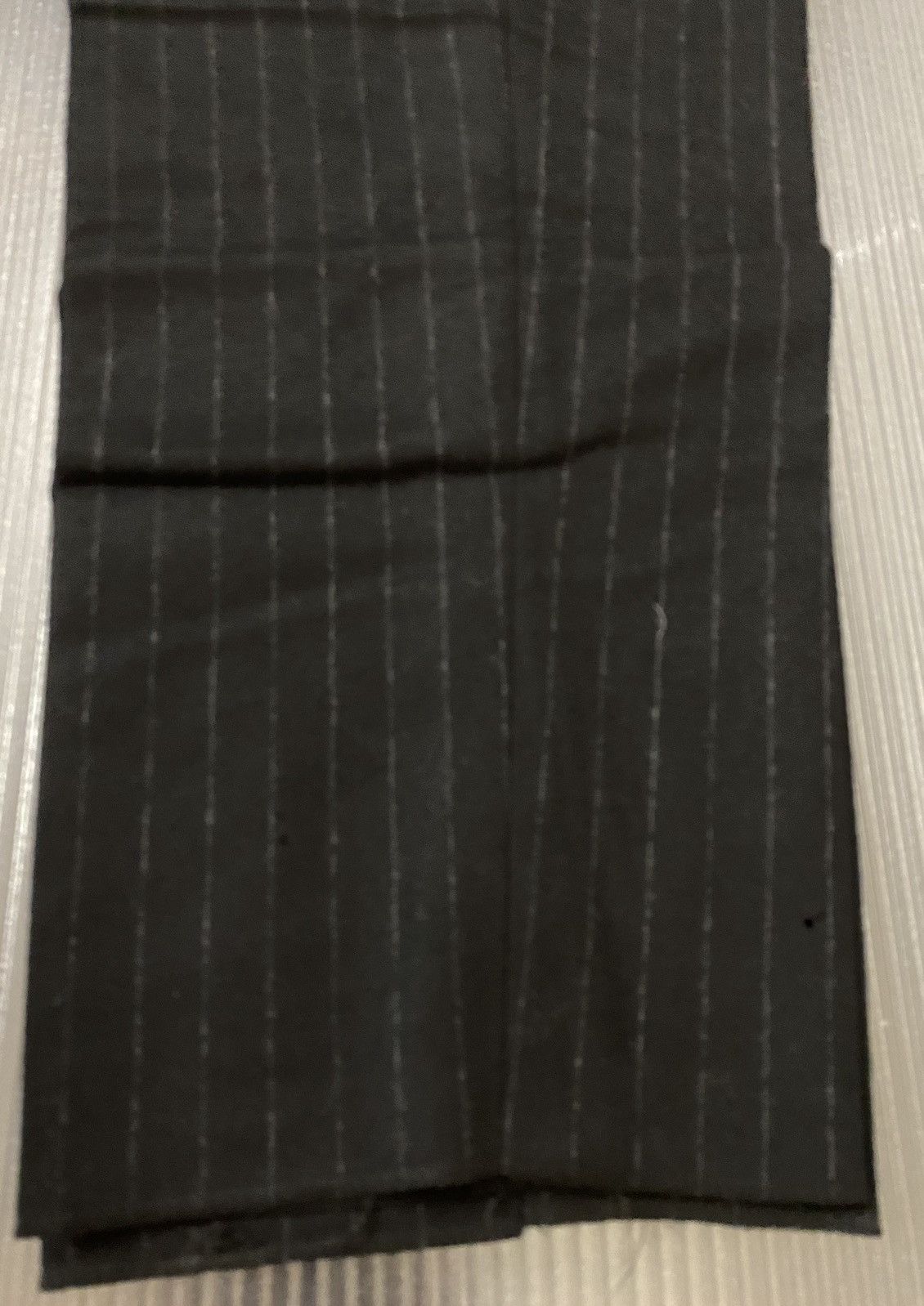 Yohji Yamamoto Yohji Yamamoto 🇮🇹 costume D’homme Nero wool felt slacks 5 NWT Size US 39 - 10 Thumbnail