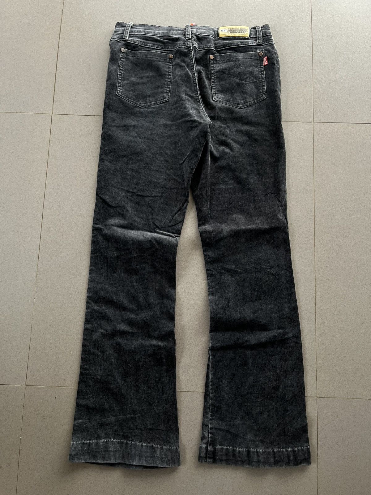 14th Addiction JAPANESE BANTUO CORDUROY FLARE BOOT CUT PANTS PUNK VKEI Size US 29 - 6 Thumbnail