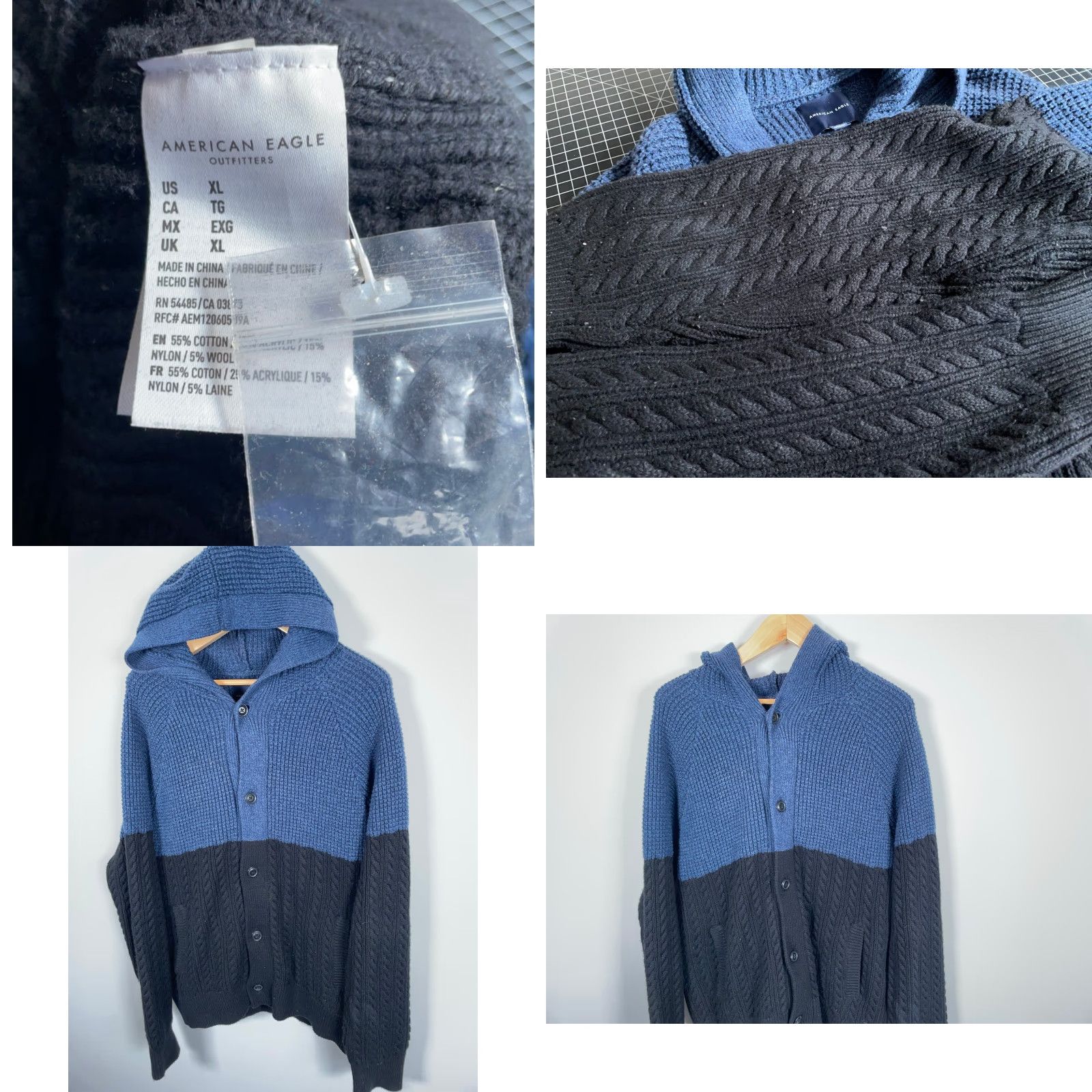 American Eagle Outfitters VINTAGE American Eagle Outfitters Cardigan? Size US XL / EU 56 / 4 - 8 Thumbnail