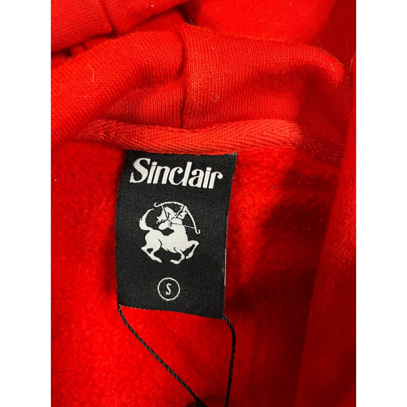 Sinclair Global Sinclair Hoodie Red White Small Used Size US XS / EU 42 / 0 - 4 Thumbnail