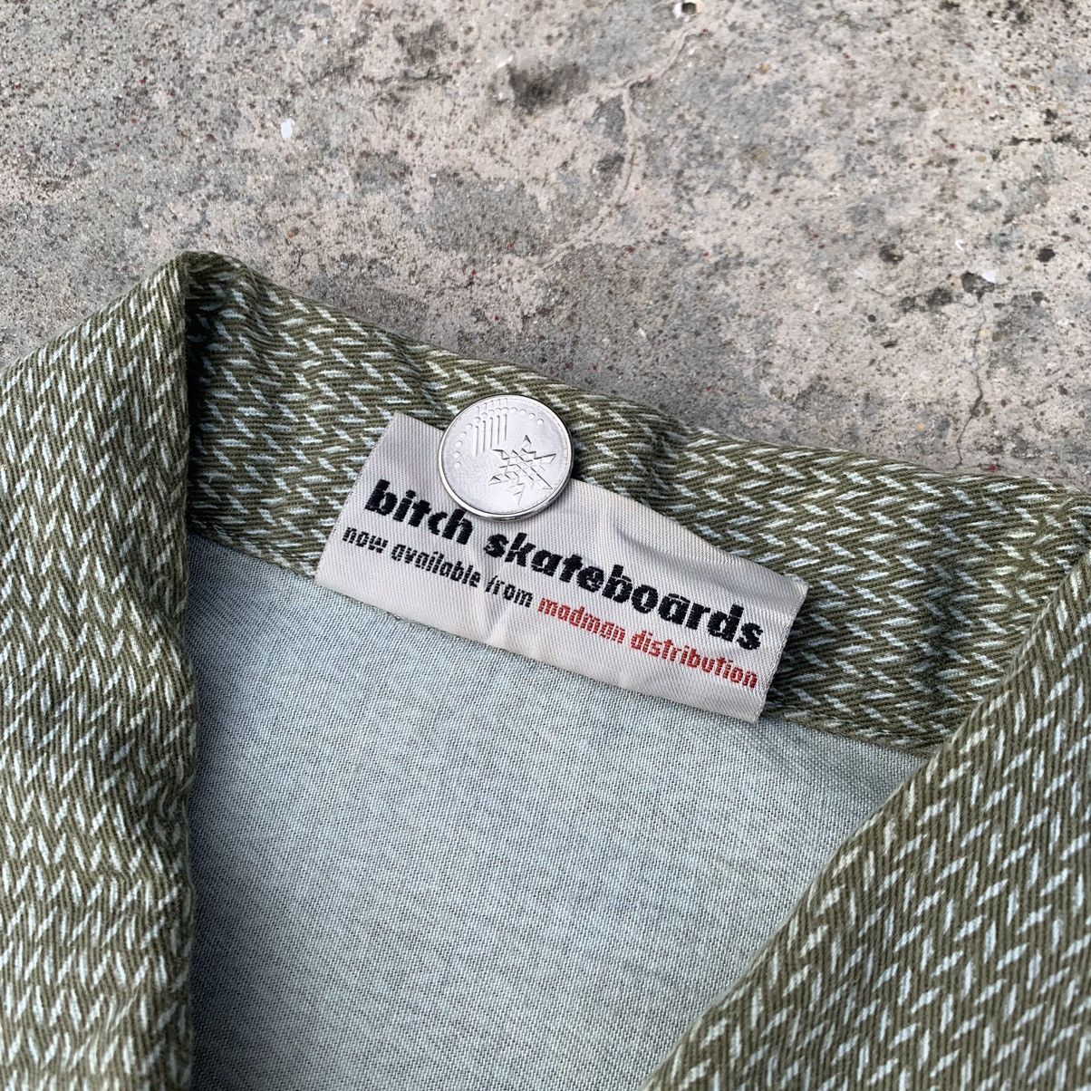 Vintage BITCH SKATEBOARDING vintage 90’s workshirt zipper🔥 Size US M / EU 48-50 / 2 - 7 Thumbnail