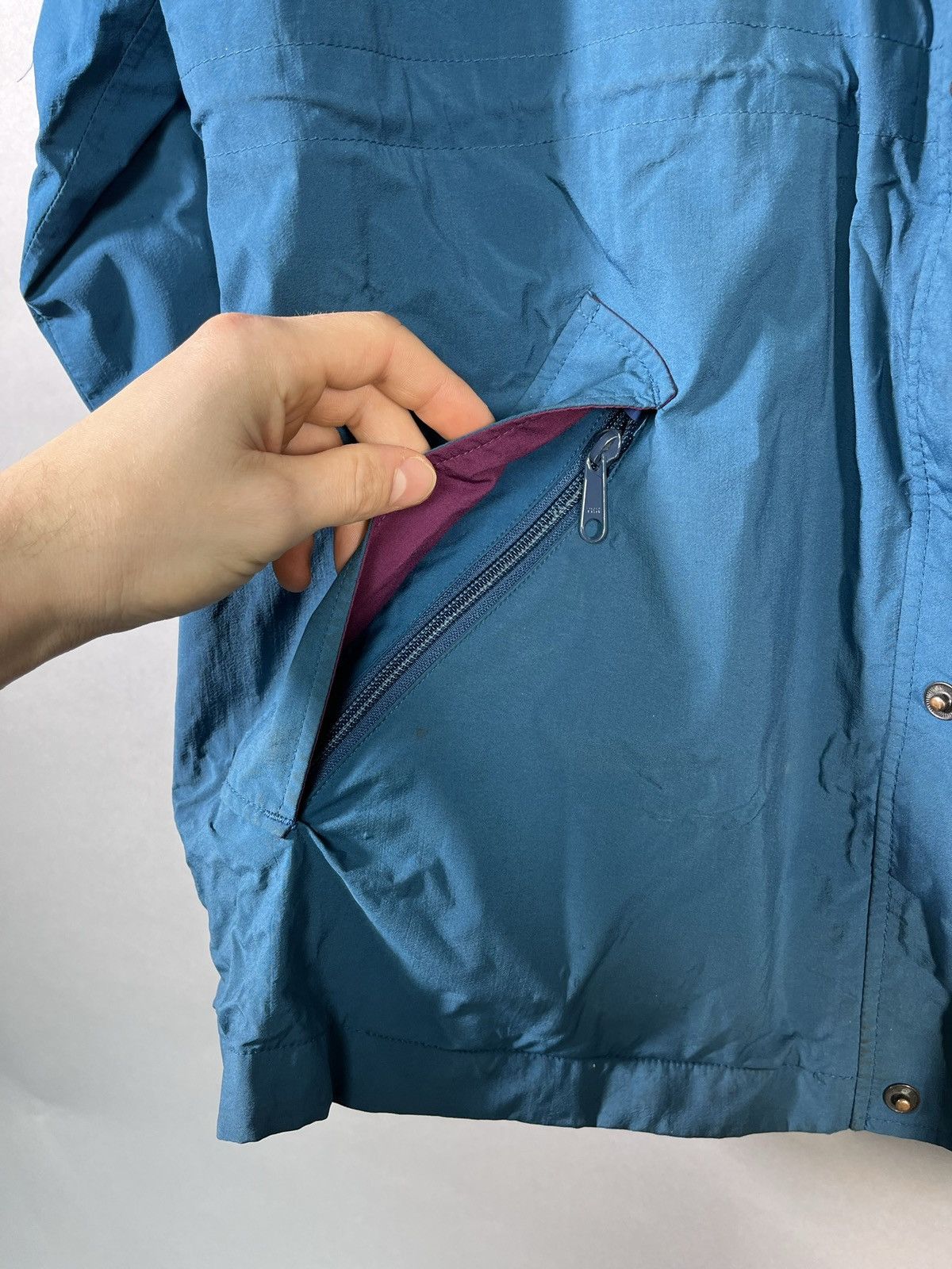 Goretex × L.L. Bean × Vintage Turquoise Vintage L.L.Bean Waterproof Goretex Parka Shell Size US XL / EU 56 / 4 - 4 Thumbnail