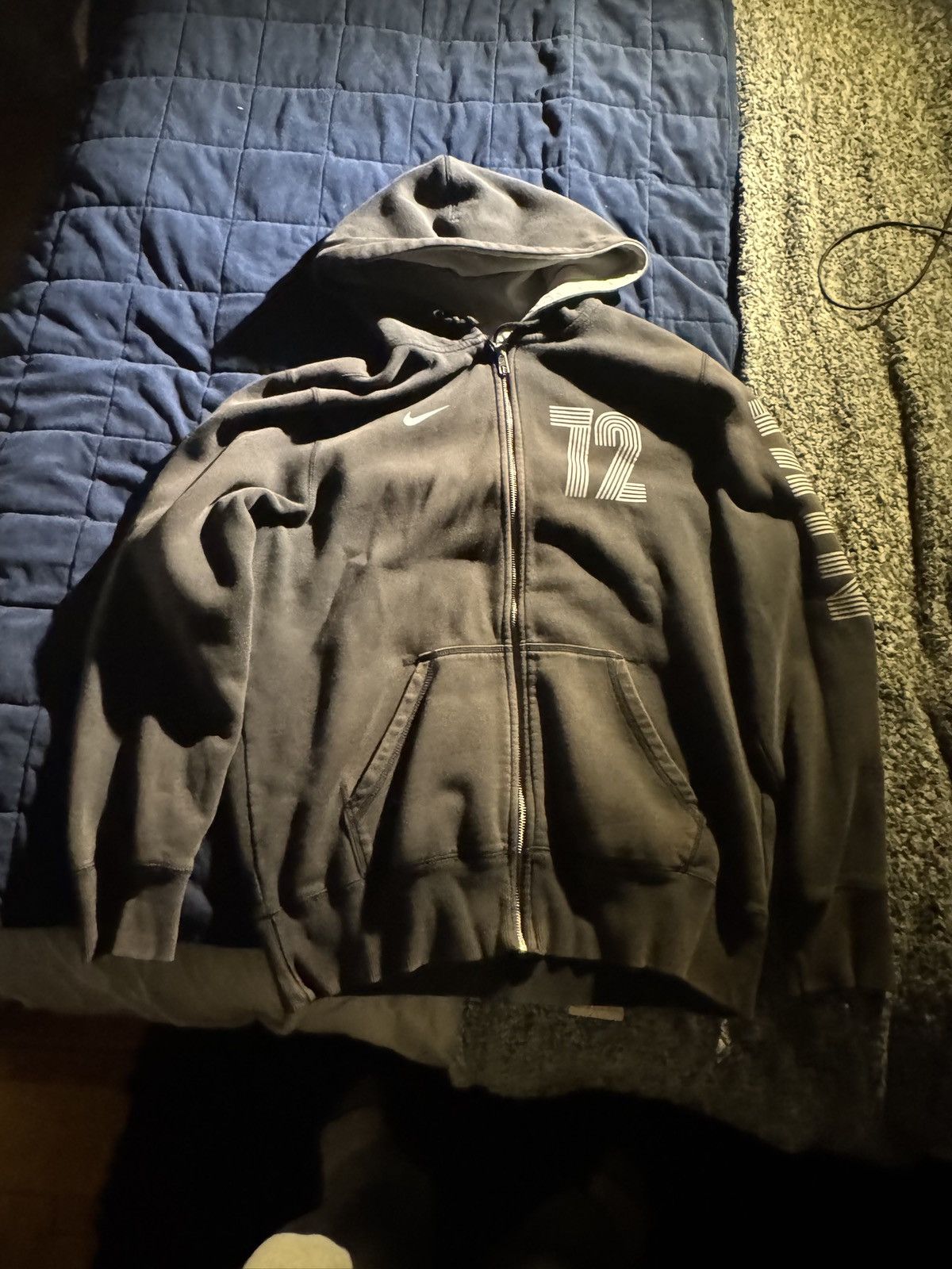 Nike Dark grey Nike 72 zip up Size US L / EU 52-54 / 3 - 2 Thumbnail