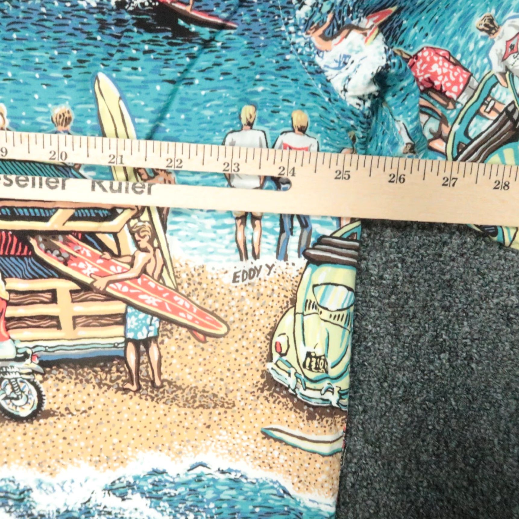 Reyn Spooner VINTAGE Reyn Spooner Shirt Men Extra Large Blue Tan Hawaiian Art Of Eddy Y Rayon Size US XL / EU 56 / 4 - 7 Thumbnail