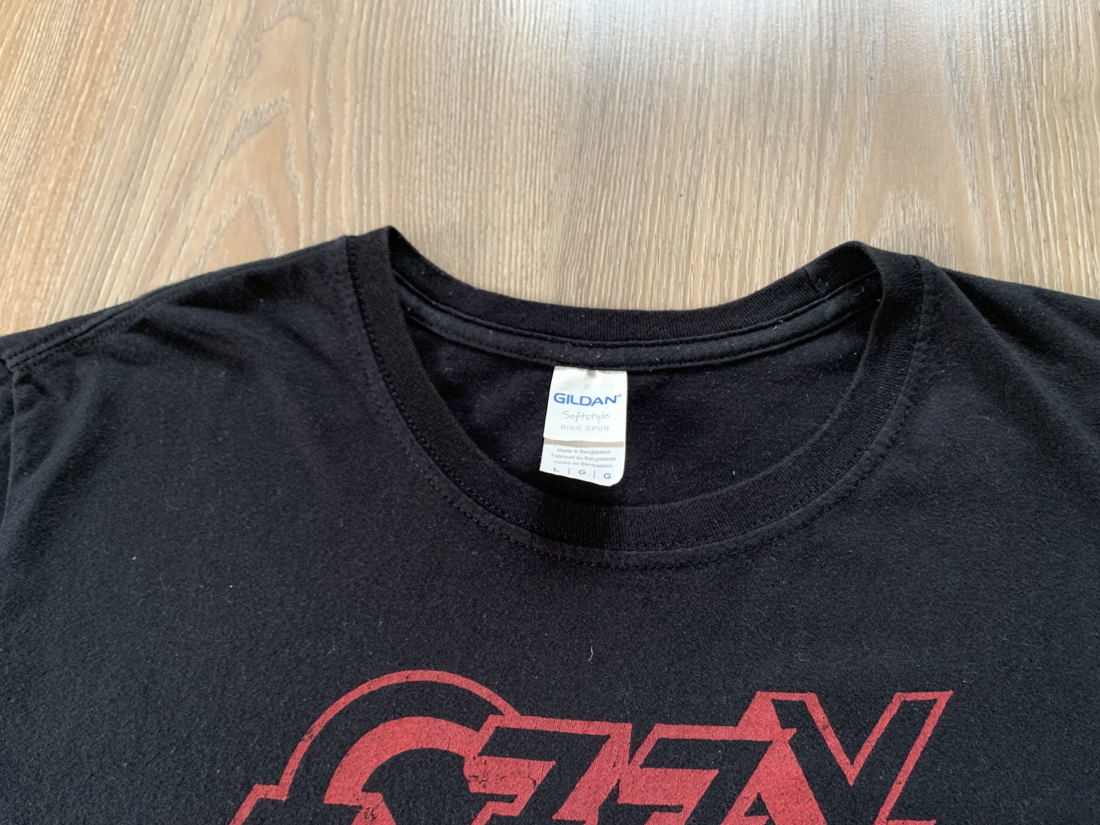 Band Tees × Gildan × Ozzy Osbourne Vintage Ozzy Osbourne Gildan T-Shirt Size US L / EU 52-54 / 3 - 4 Thumbnail