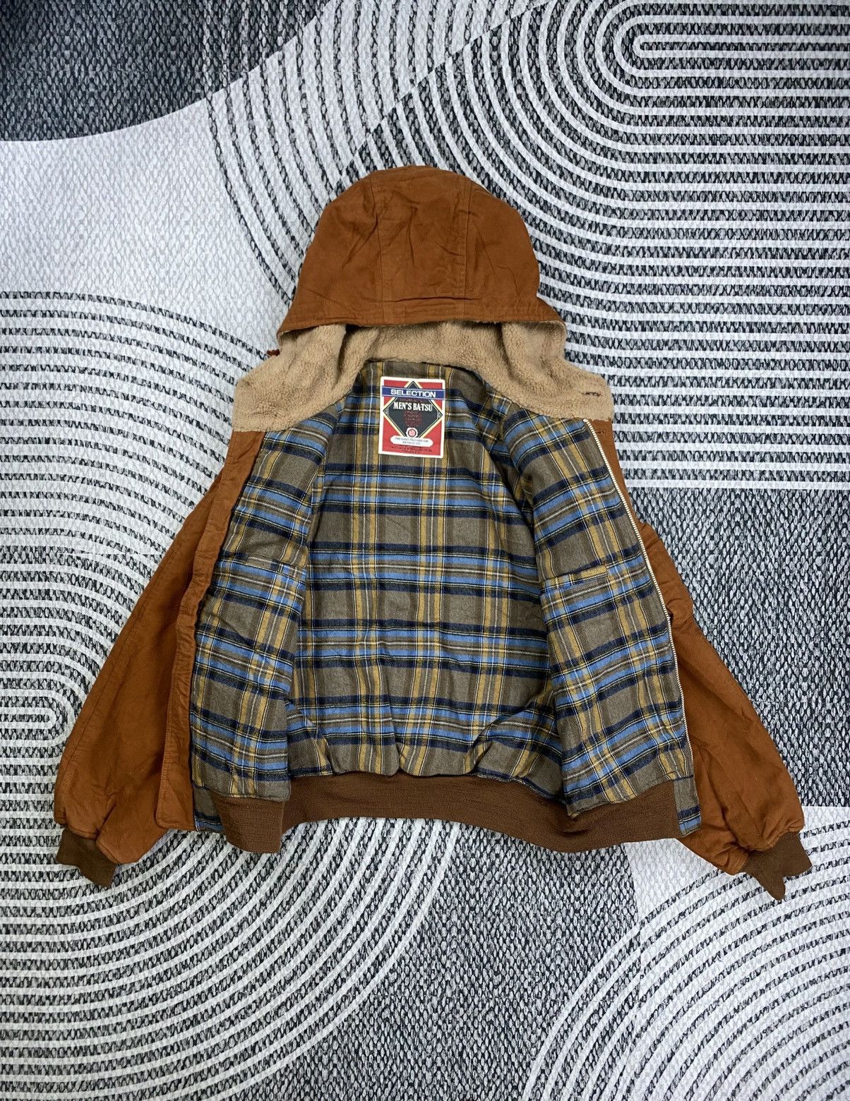 Issey Miyake Vintage Men’s Ba-Tsu Issey Miyake Style Rare Bomber Jacket Size US M / EU 48-50 / 2 - 7 Thumbnail