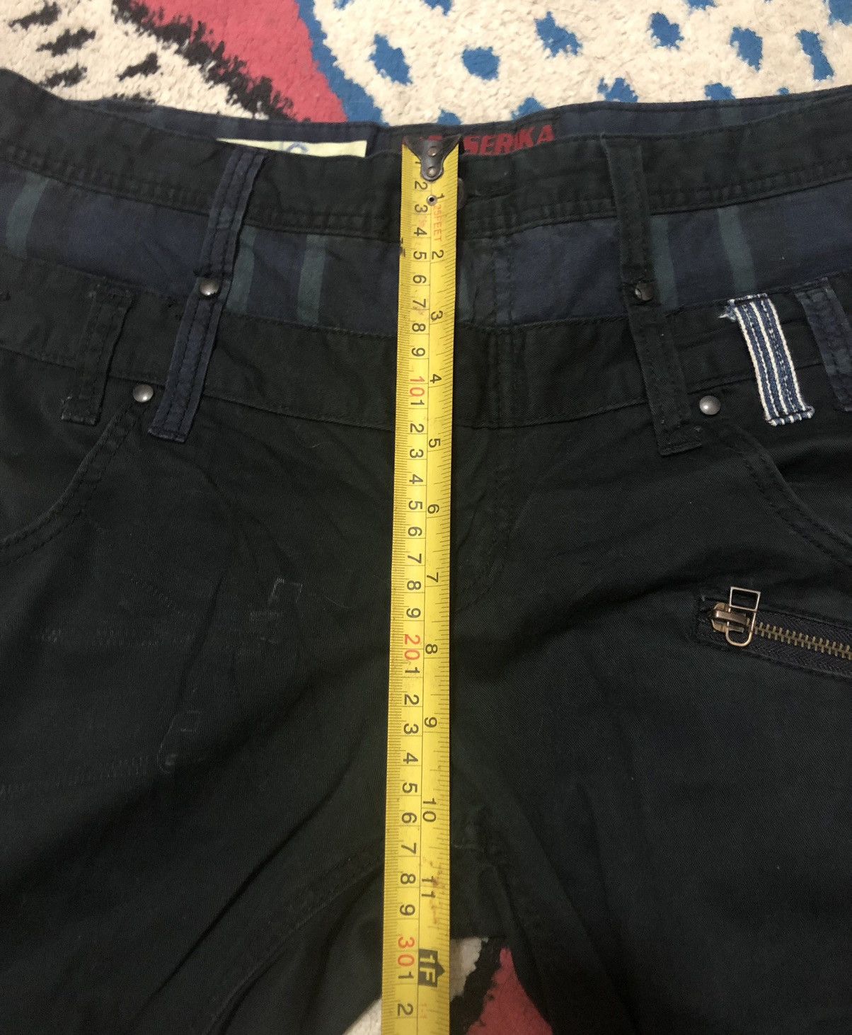 Japanese Brand 🔥 Vintage JACK SERIKA Double Waist Jeans Size US 32 / EU 48 - 16 Thumbnail