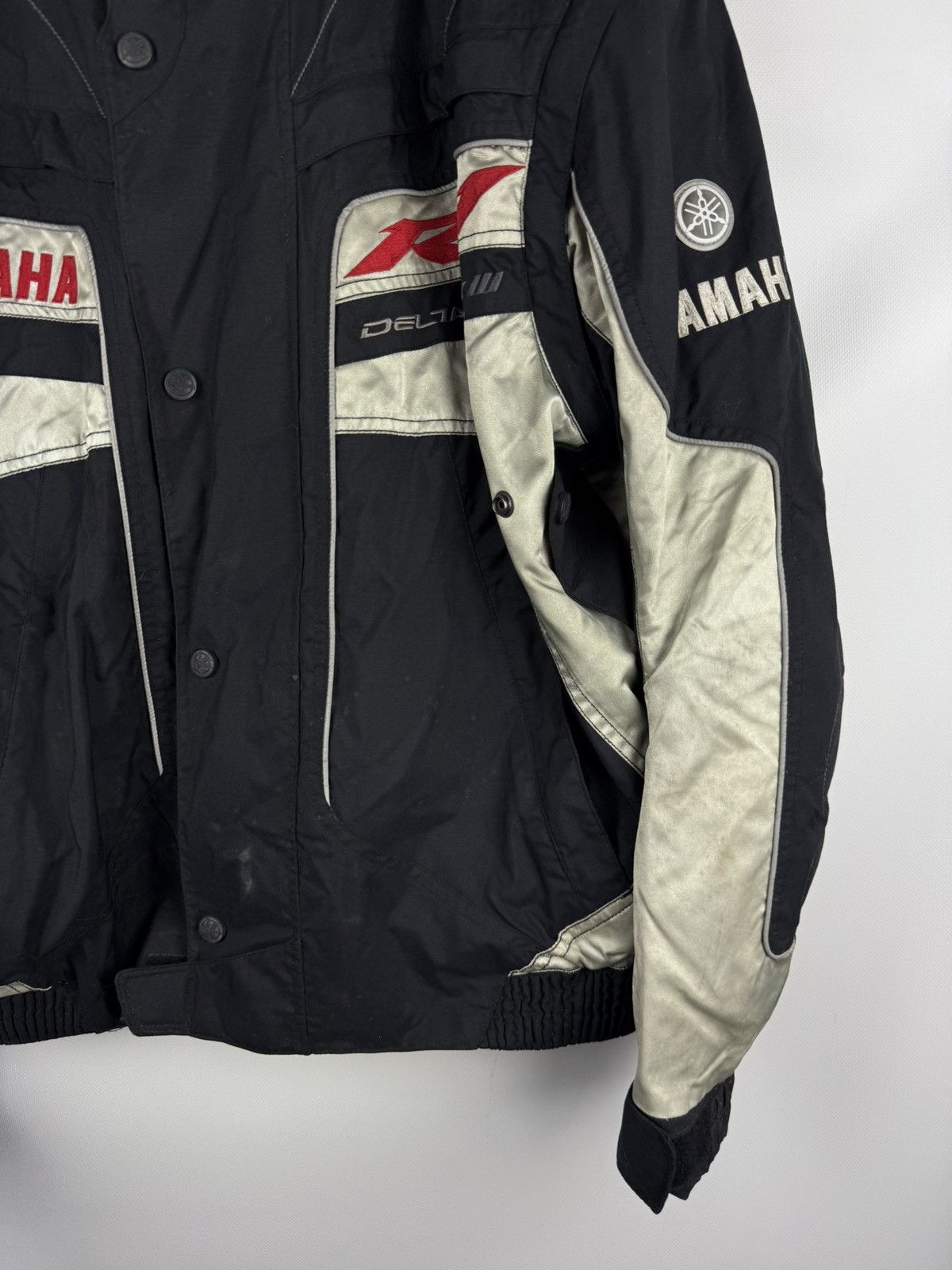 Yamaha Yamaha R1 YZF Vintage Men’s Racing Motorcycle Jacket Size XL Size US XL / EU 56 / 4 - 4 Thumbnail