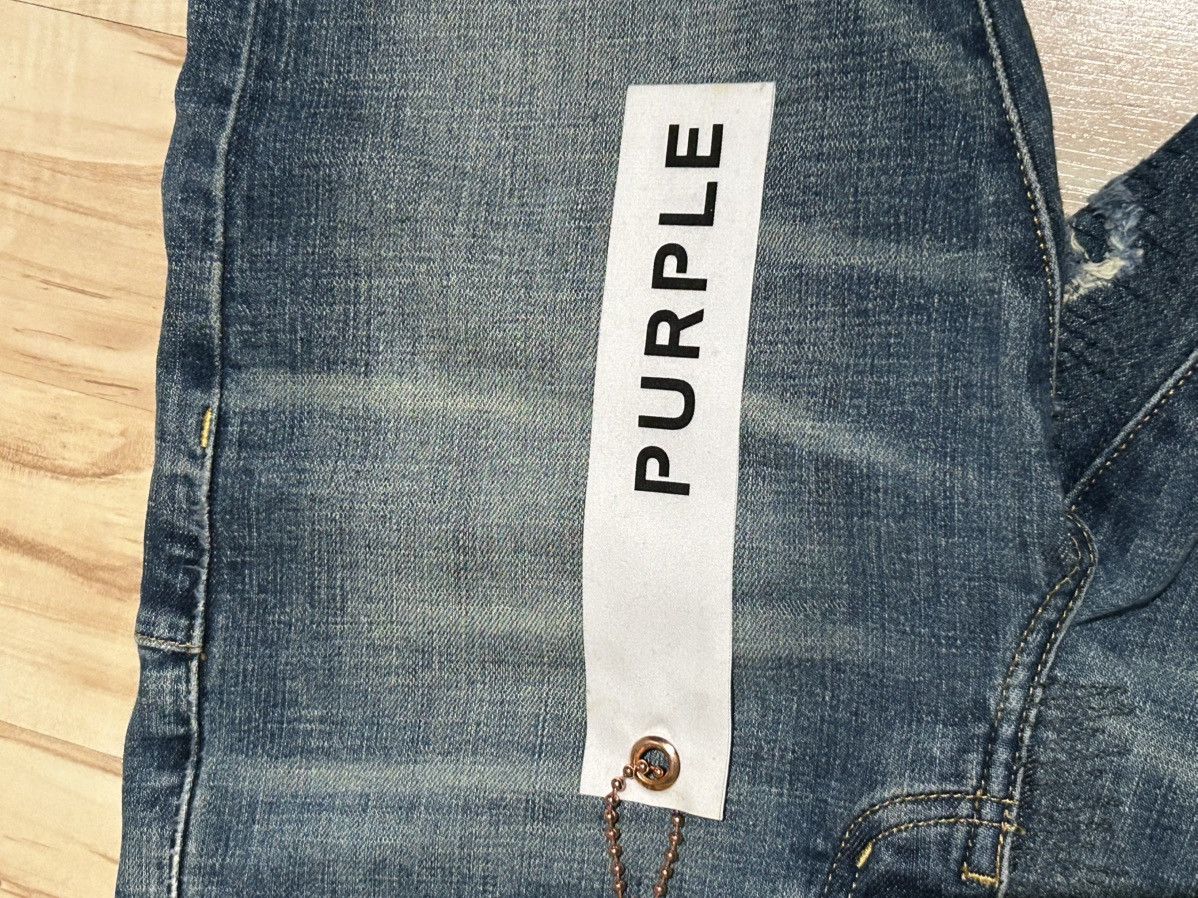 Purple Brand PURPLE BRAND TINTED INDIGO BLOWOUT JEANS Size US 30 / EU 46 - 6 Thumbnail