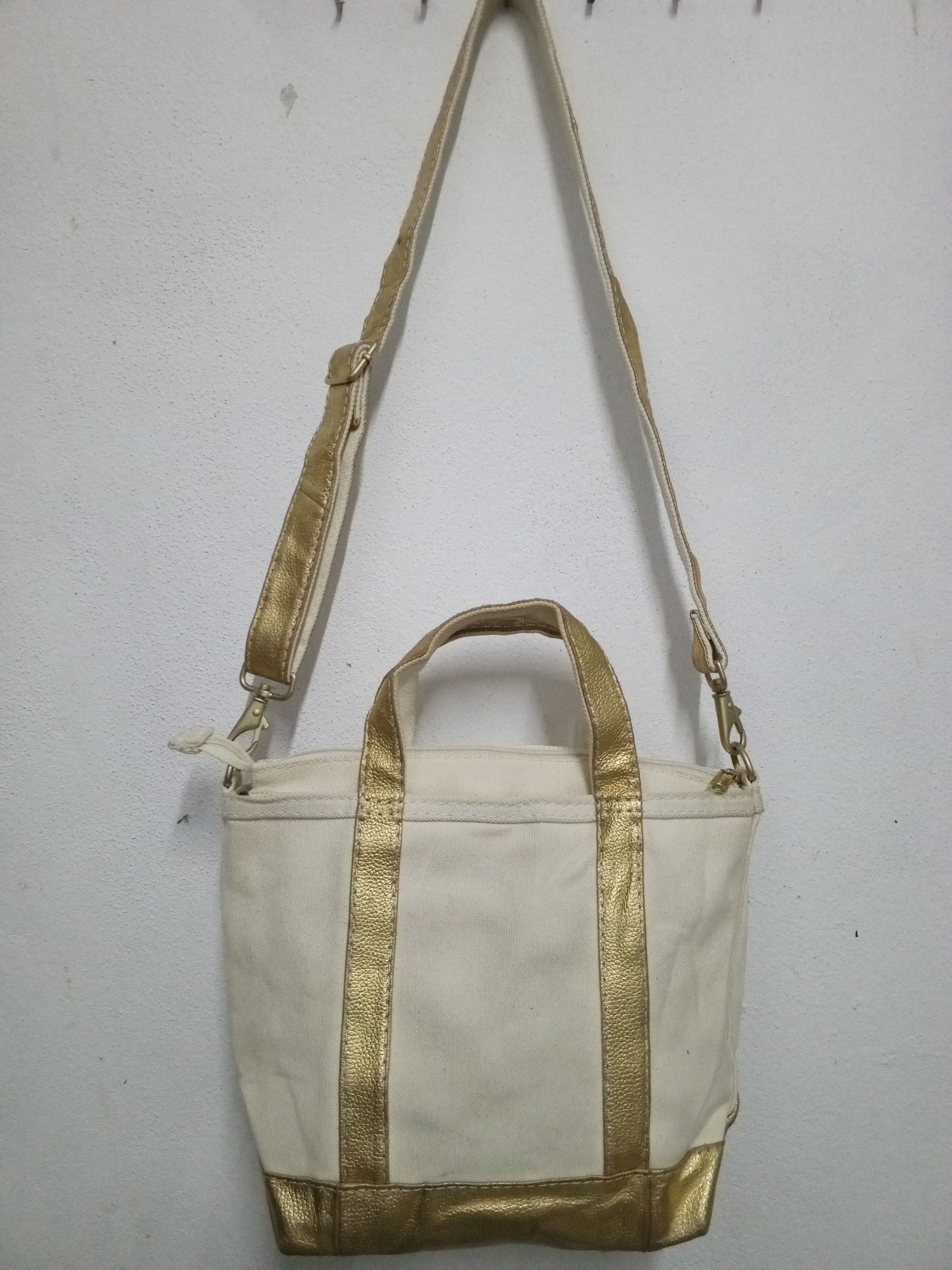 L.L. Bean L.L.BEAN TOTE 2WAY BAG GOLD Size ONE SIZE - 1 Thumbnail