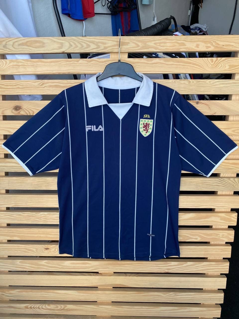 Fila SCOTLAND 2002 2003 HOME FOOTBALL SHIRT SOCCER JERSEY Size US S / EU 44-46 / 1 - 7 Thumbnail