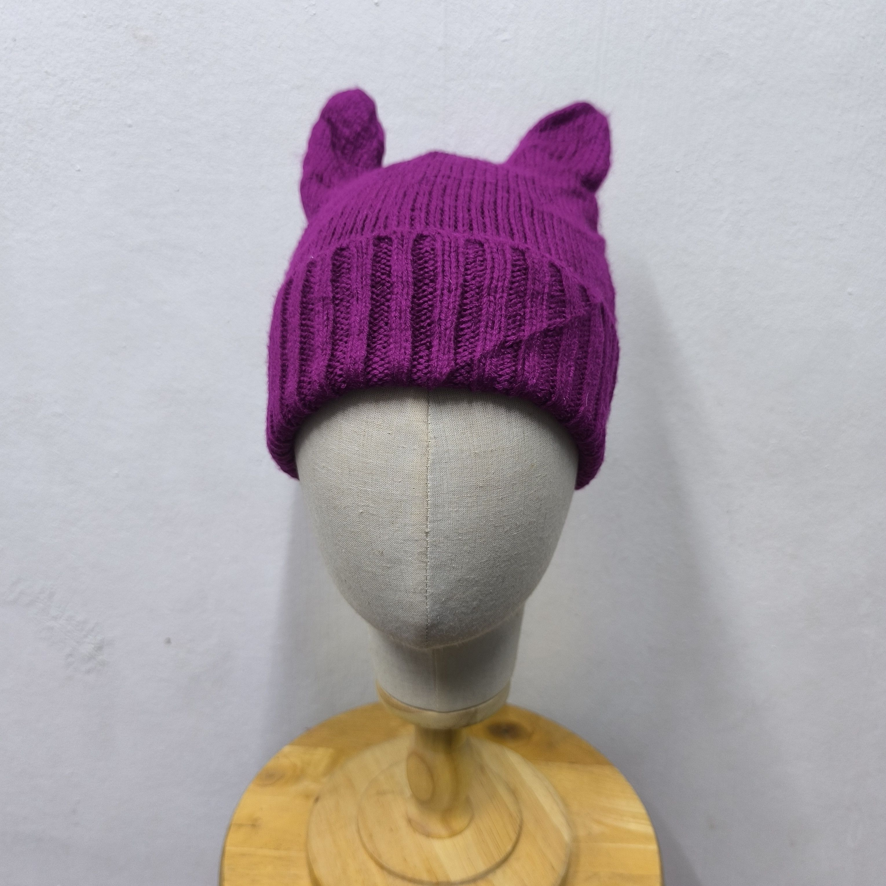 Japanese Brand ✨️ Japanese brand devil horn anime style beanie hat Size ONE SIZE - 2 Thumbnail