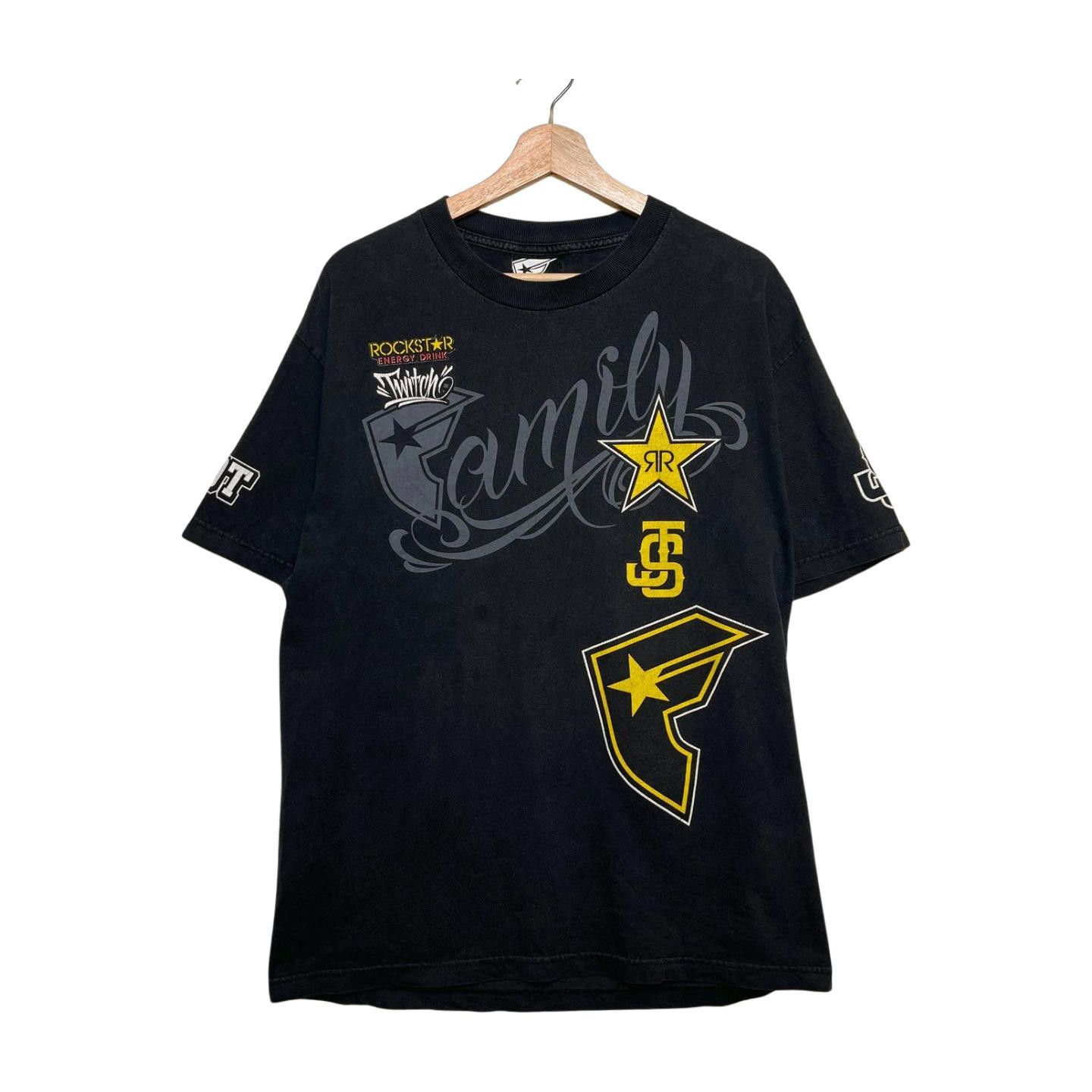 Famous Stars And Straps × Vintage Vintage Y2K Famous Stars & Straps Motocross T-Shirt L Size US L / EU 52-54 / 3 - 1 Thumbnail