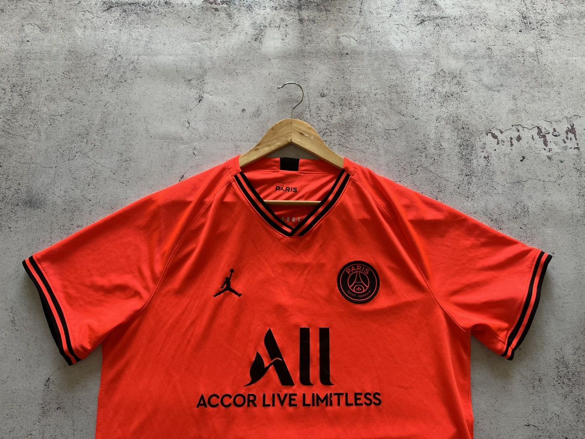Jordan Brand × Nike NIKE JORDAN PSG 2019/2020 AWAY SOCCER JERSEY,#9 MBAPPE Size US XL / EU 56 / 4 - 3 Thumbnail