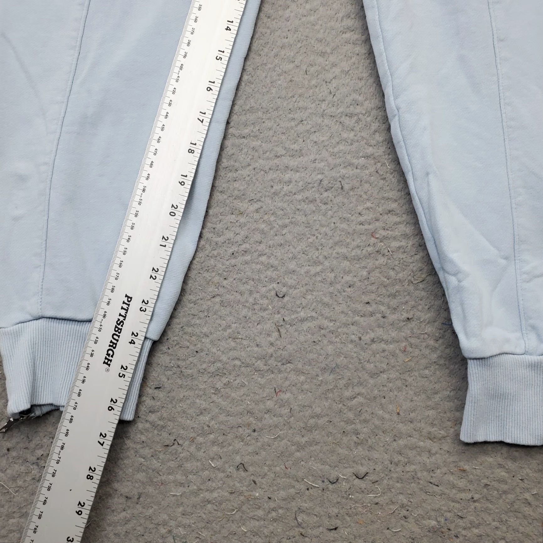 DKNY DKNY Sport Jogger Pants Womens Size L Blue Loose Fit Tapered Leg Drawstring Waist XS? Size 36" / US 14 / IT 50 - 5 Thumbnail