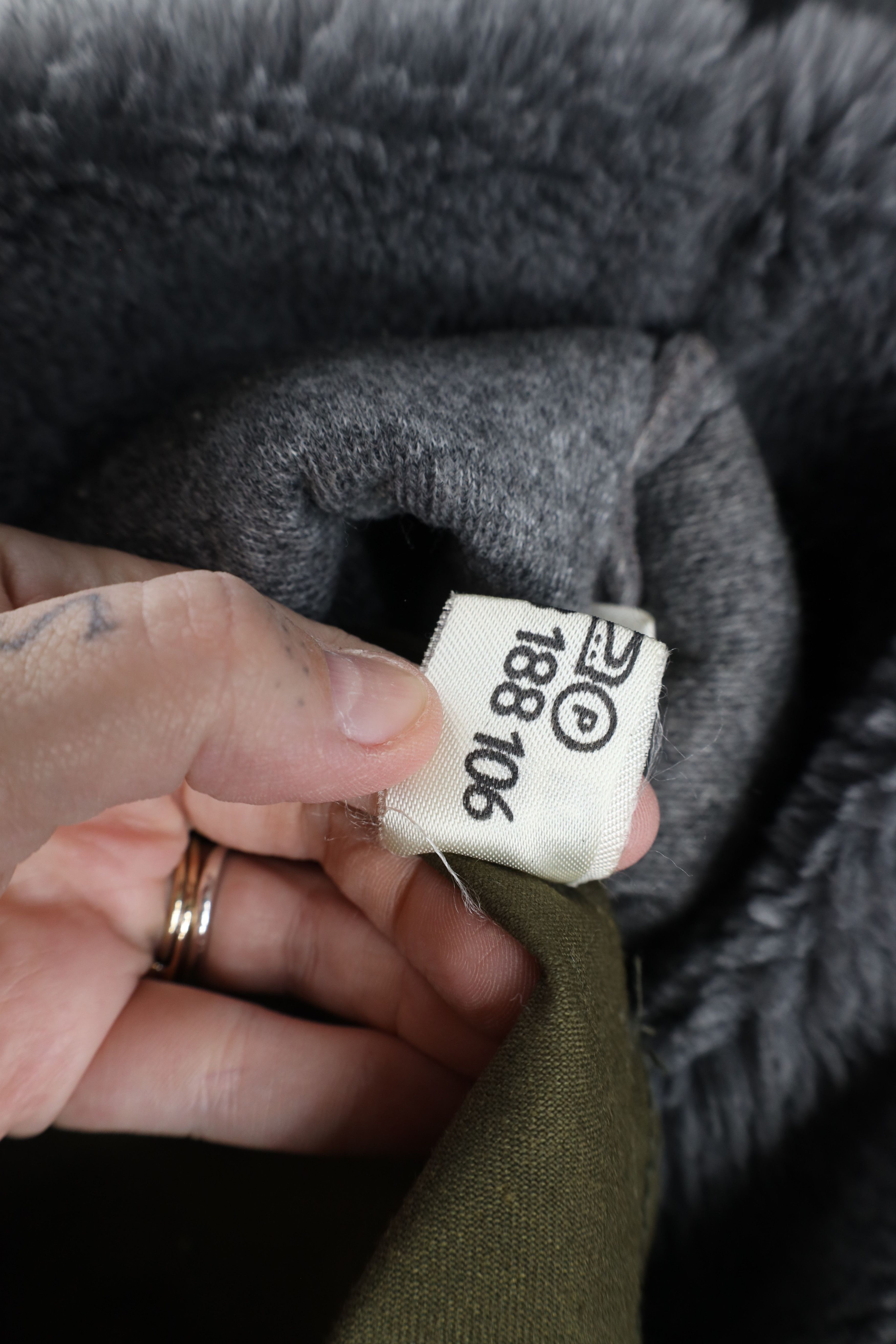 Vintage Vintage 90s Lined Field Combat Parka Jacket Coat Green Size US XL / EU 56 / 4 - 12 Thumbnail