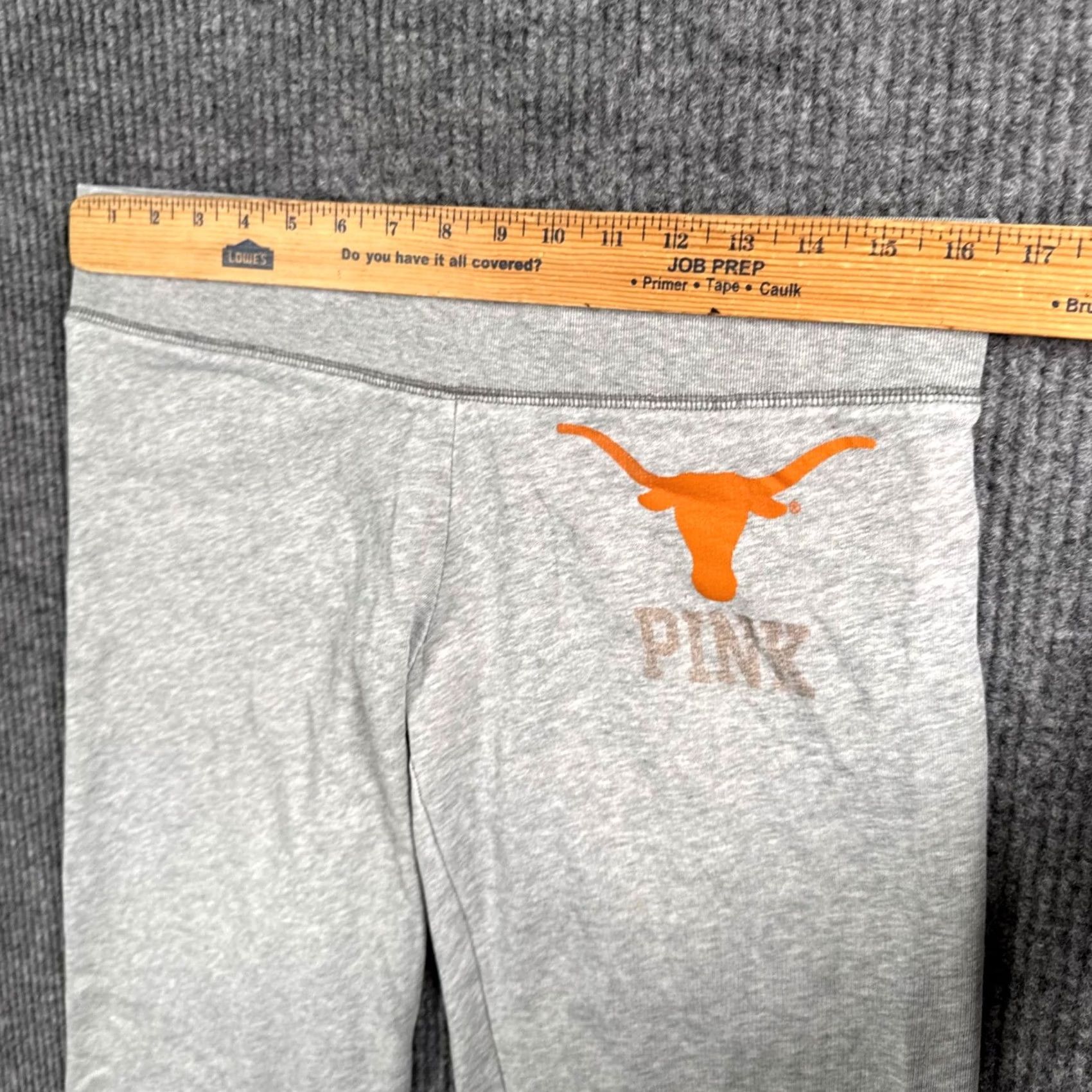 Vintage VINTAGE PINK UT Longhorns Sweatpants Womens M Gray Wide-Leg Y2K Lounge Victoria's Secret PINK Track Pants Women Mens النفس Size 32" / US 10 / IT 46 - 6 Thumbnail