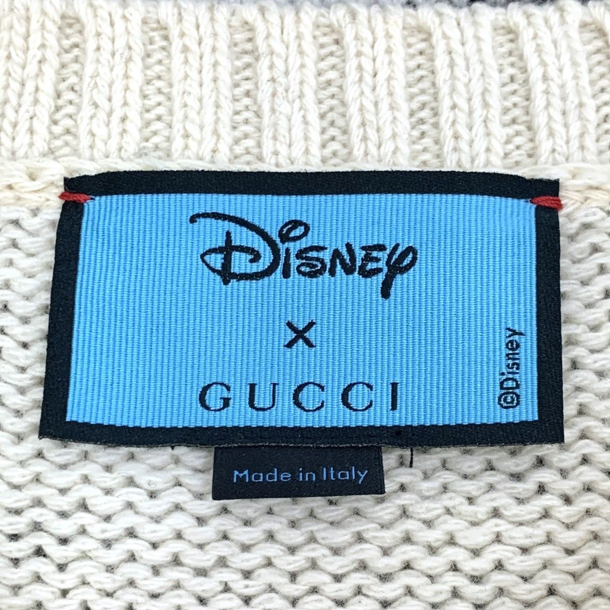 Gucci Gucci Striped Donald Duck Long Sleeve Knit Sweater K26WX Size S / US 4 / IT 40 - 6 Thumbnail