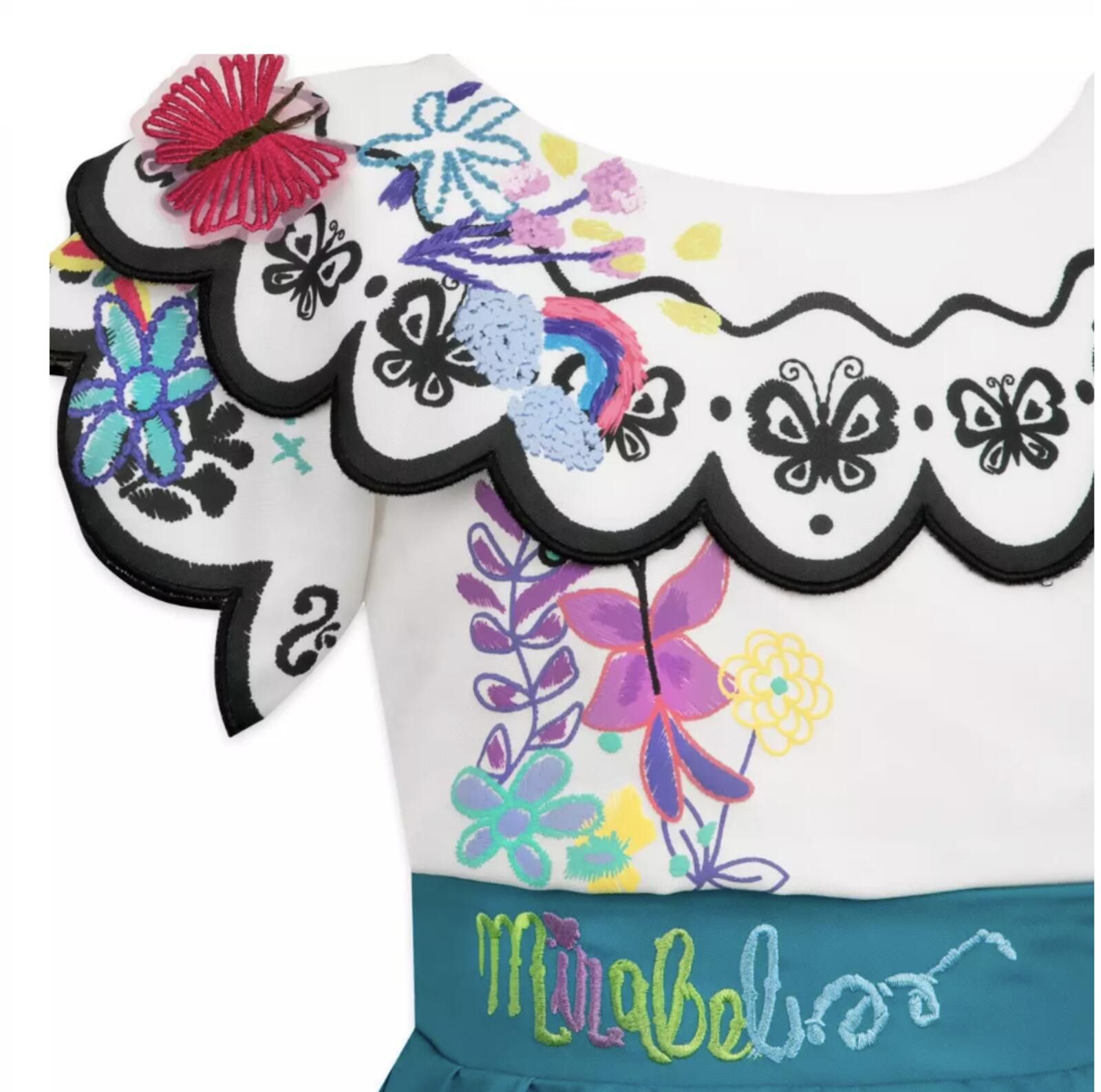 Disney Mirabel Costume for Kids – Encanto Size ONE SIZE - 4 Thumbnail