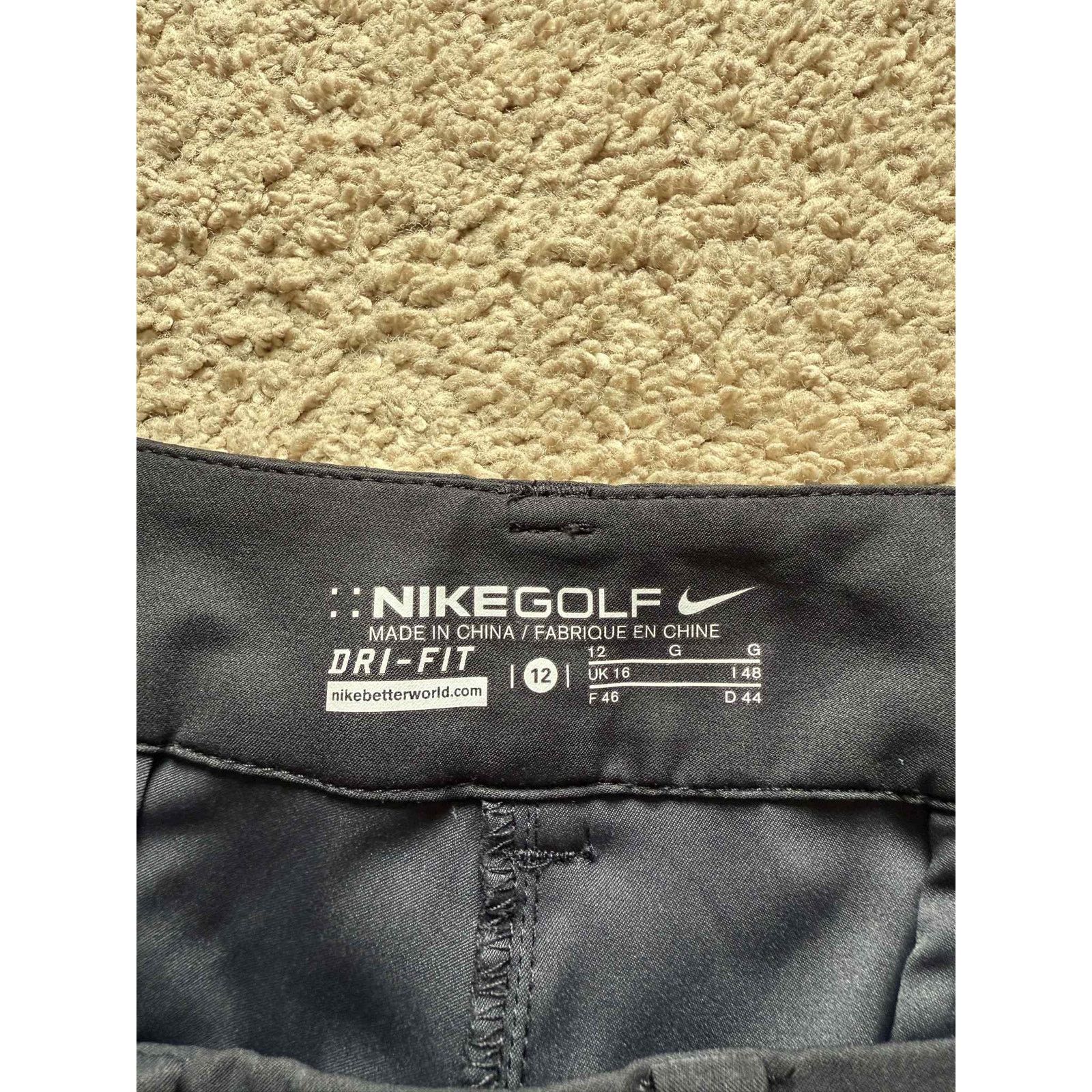 Nike Nike Golf Dri-Fit Performance Chino Golf Short Black US 12 Size 34" / US 12 / IT 48 - 4 Thumbnail