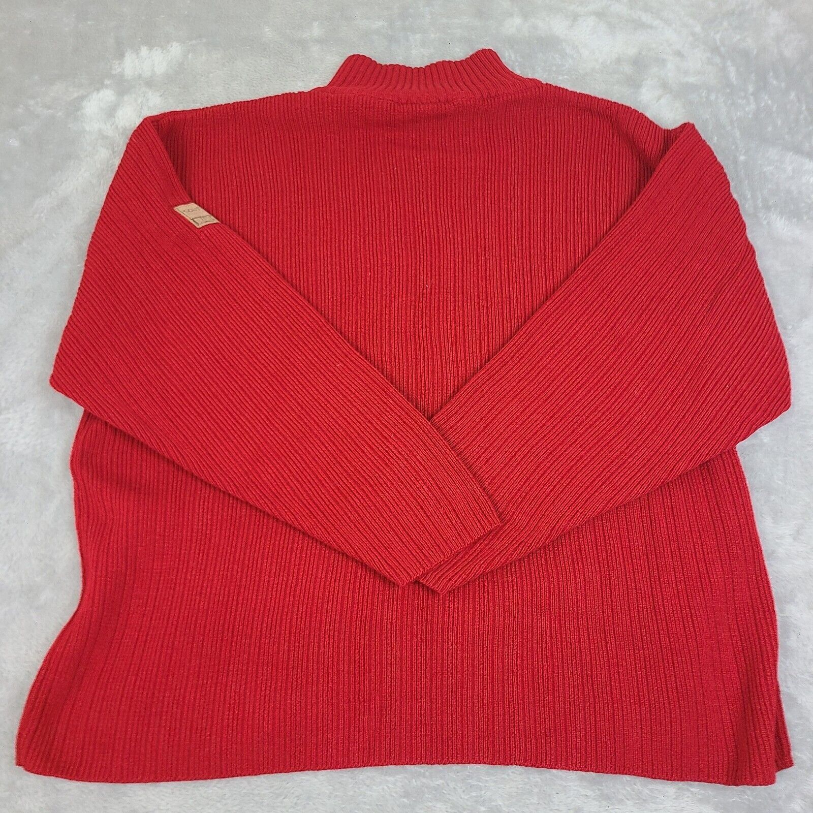 Southpole Vintage Southpole Turtle Neck Acrylic Sweater Men's XL Red K Size US XL / EU 56 / 4 - 8 Thumbnail