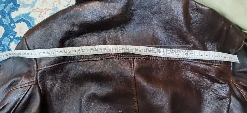 Schott Schott G1 aviator leather down jacket Size US XL / EU 56 / 4 - 3 Thumbnail