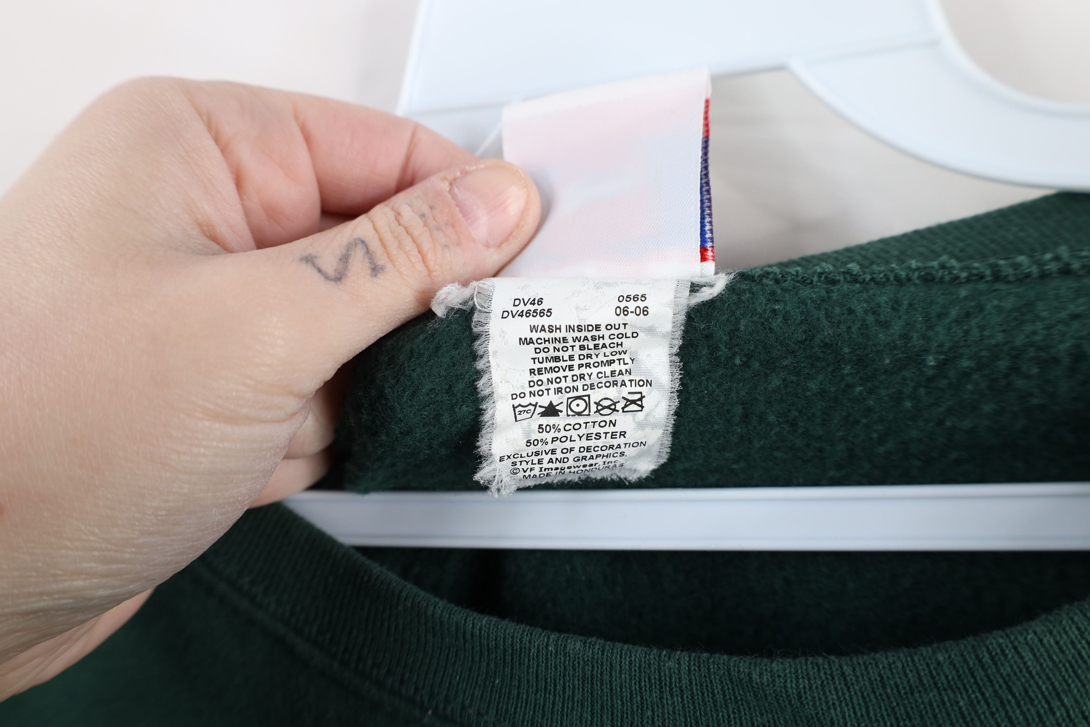 Vintage Vintage 90s Script Green Bay Packers Football Sweatshirt Size XL / US 12-14 / IT 48-50 - 7 Thumbnail