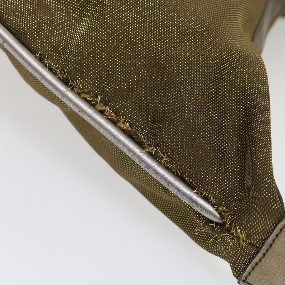 Gucci GUCCI Sherry Line Shoulder Bag Canvas Gold Size ONE SIZE - 6 Thumbnail