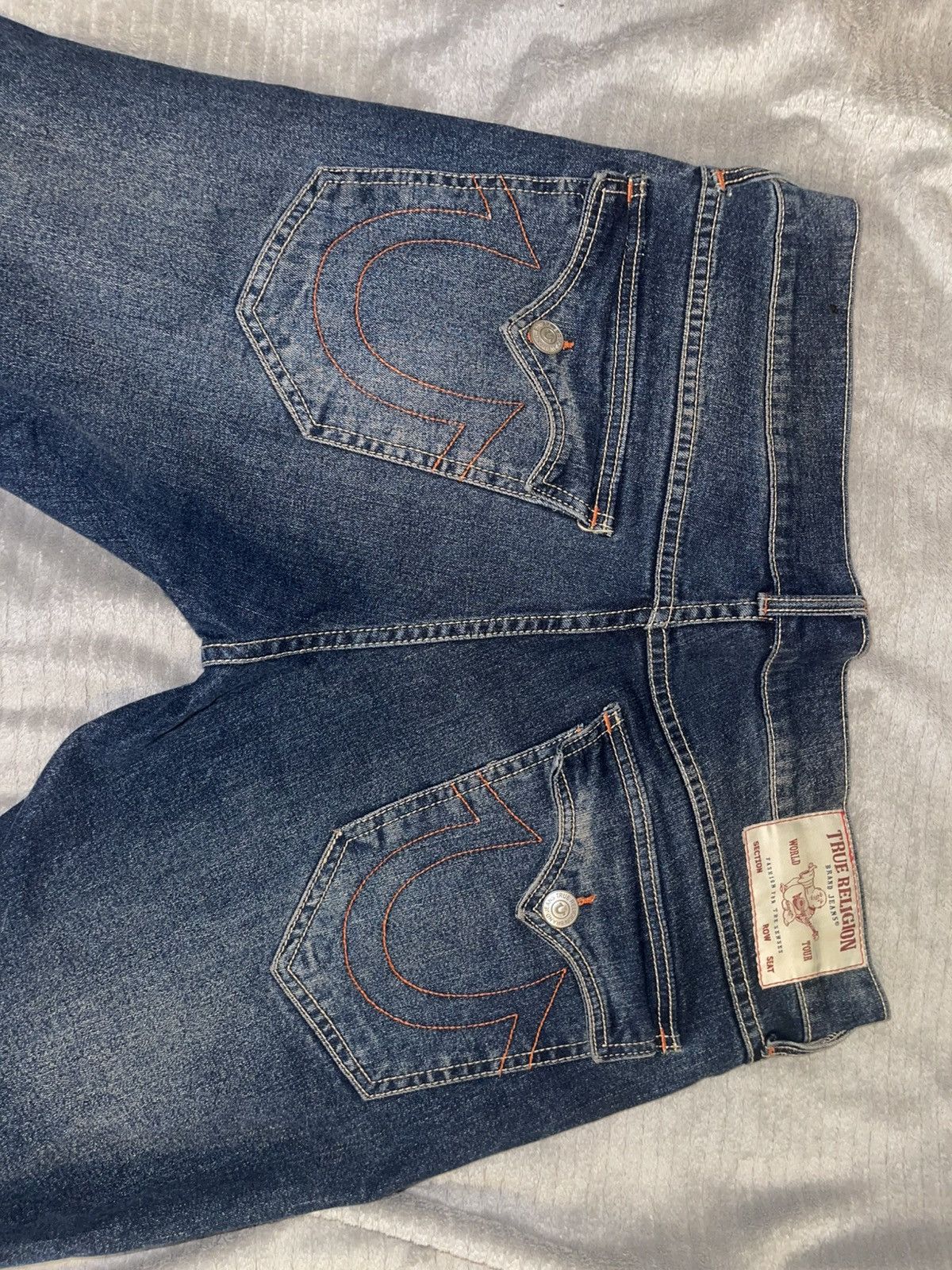 True Religion True Religion Jeans Blue Denim Size US 33 - 2 Thumbnail