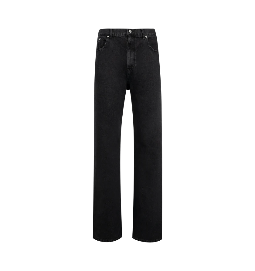 Second/Layer o1h1sh11225 Valluco Denim 1 Jeans in Black Size US 38 / EU 54 - 1 Thumbnail
