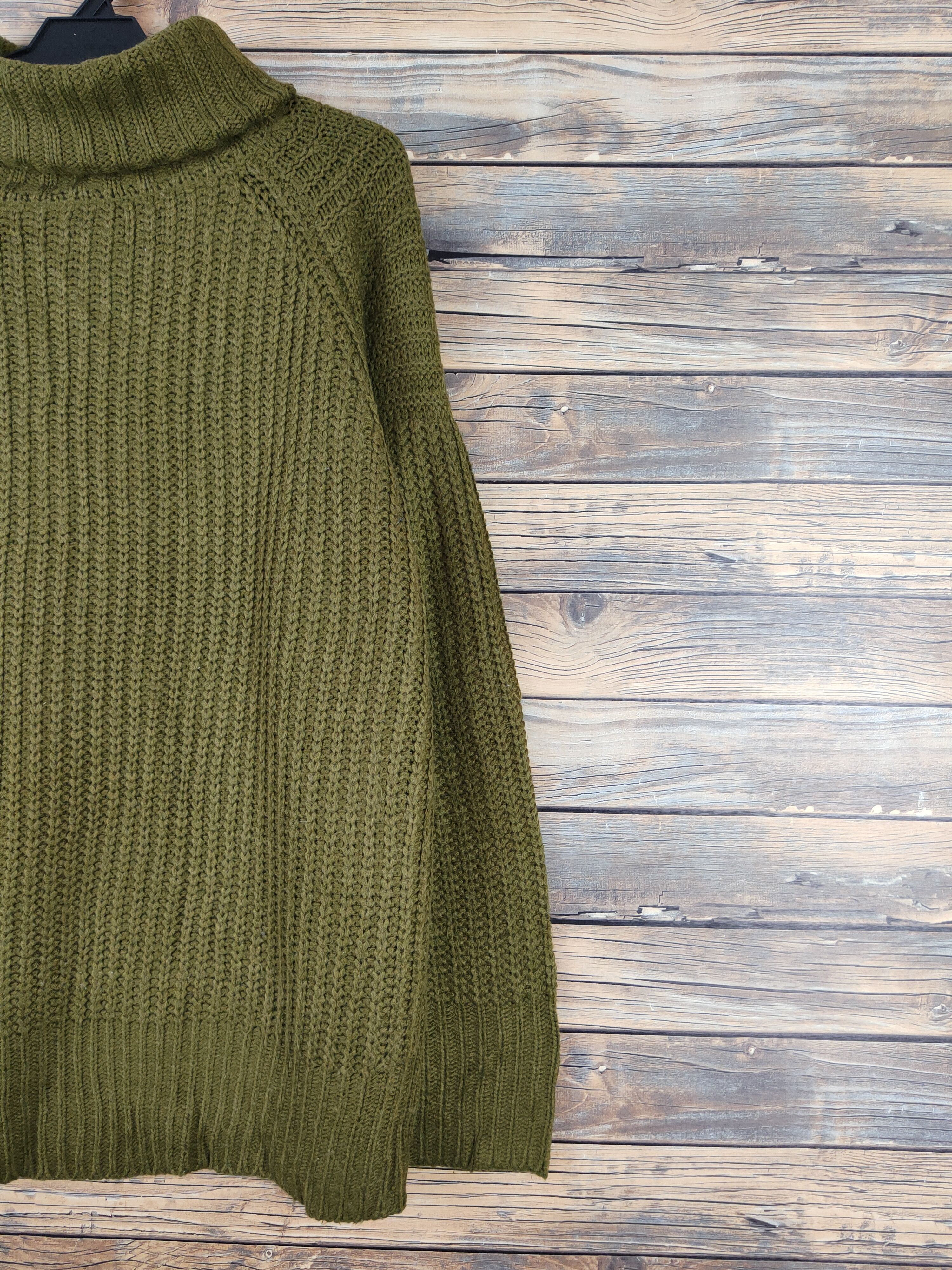Japanese Brand W Closet Olive Knitwear Sweatshirts #W1007 Size US L / EU 52-54 / 3 - 9 Thumbnail