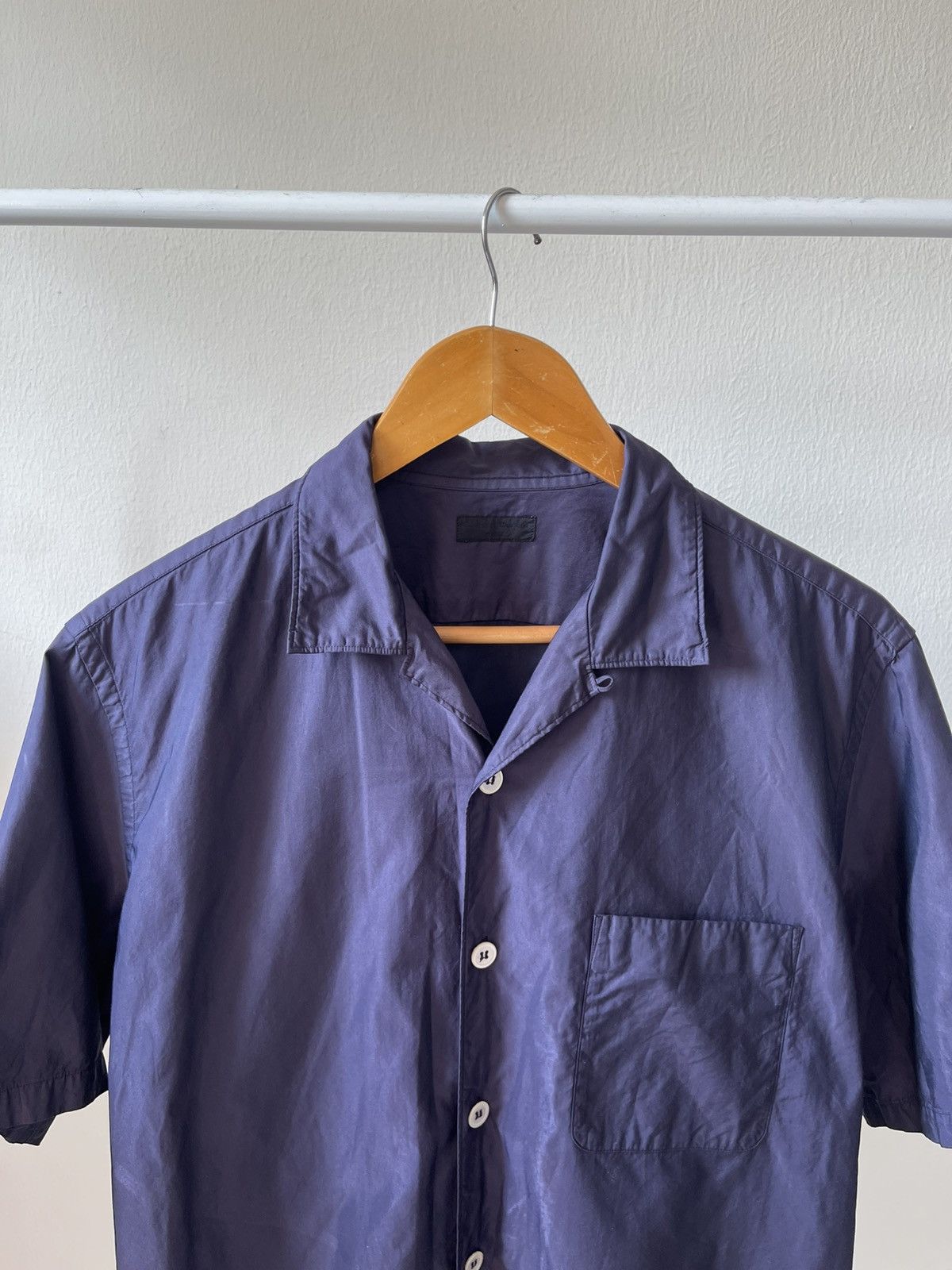 Comme des Garcons Homme 2000 Comme Des Garcons Open Collar Shirt Size US L / EU 52-54 / 3 - 2 Thumbnail