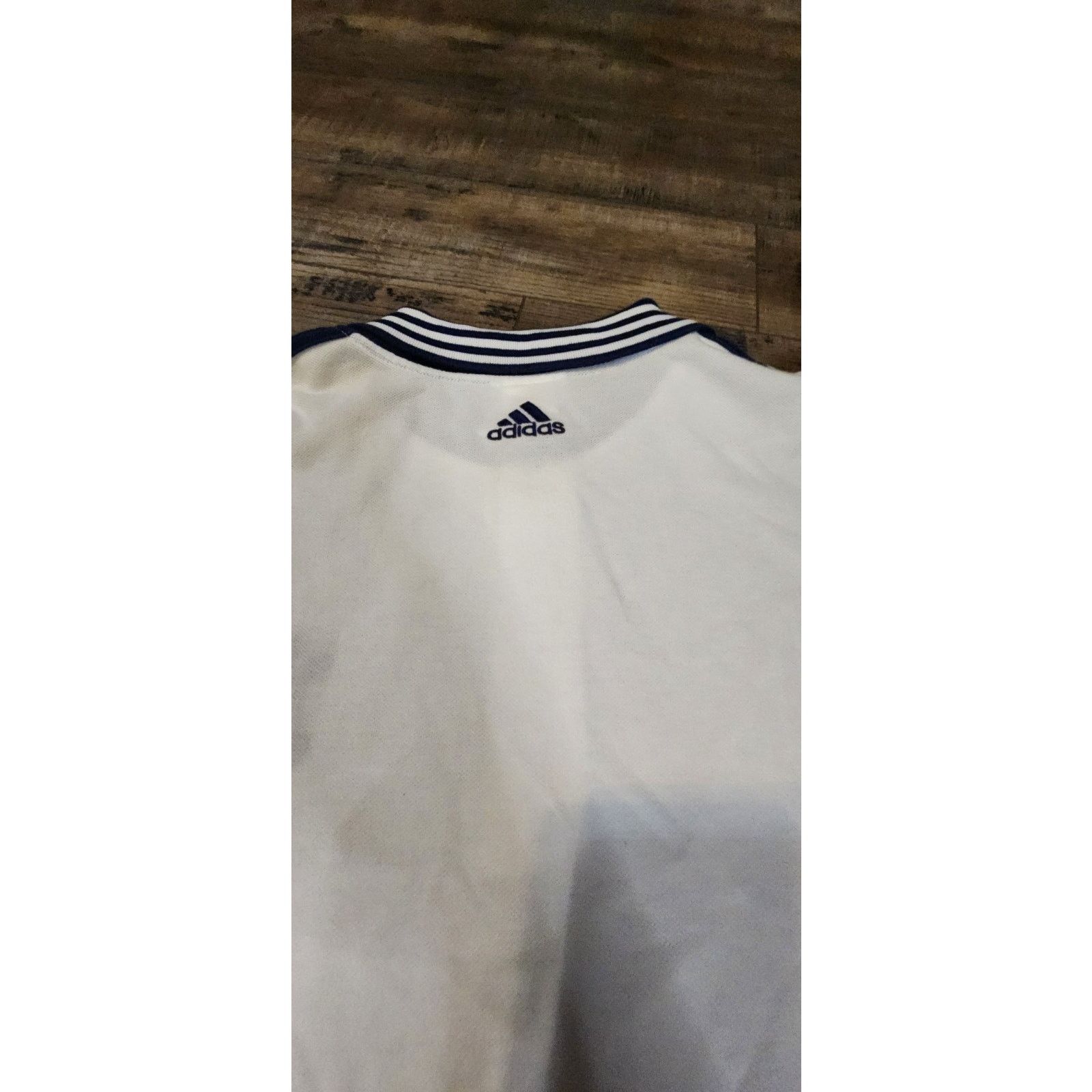 Adidas Adidas New York Yankees Polo White & Blue Shirt XL 2019 Size US XL / EU 56 / 4 - 6 Thumbnail