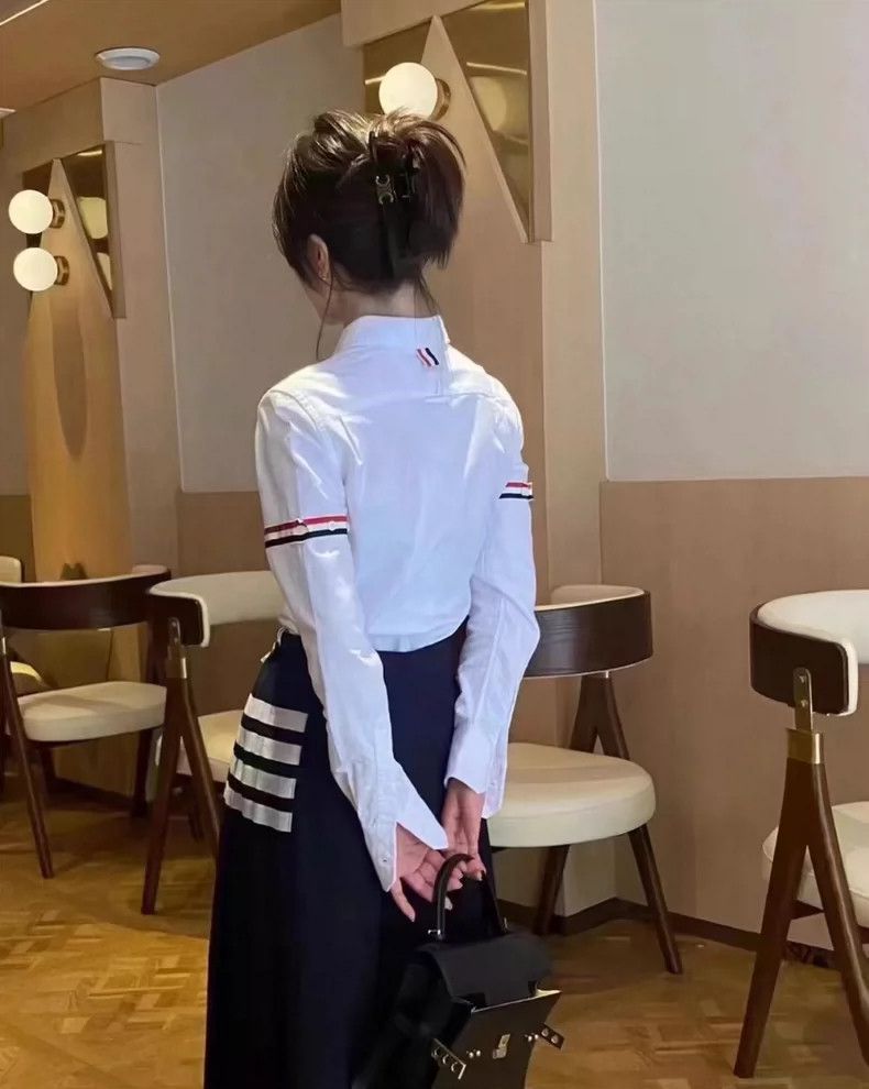 Thom Browne Thom browne Classic pleated skirt 2504-Nextarrow Size 24" / US 00 / IT 34 - 8 Thumbnail
