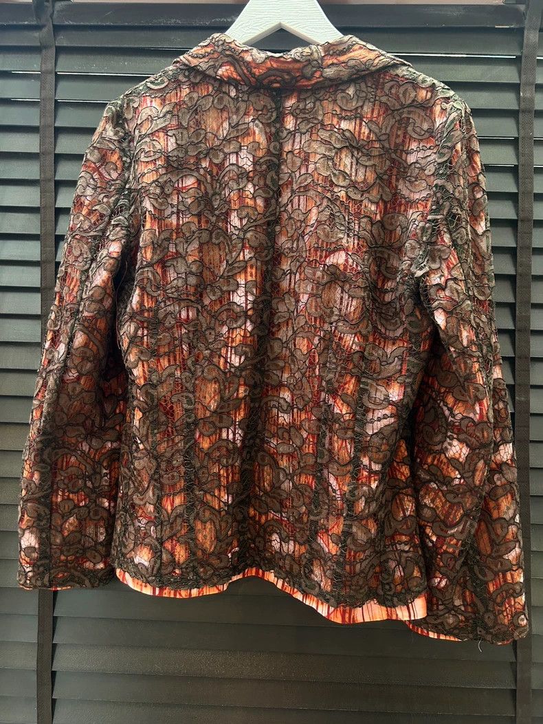 Kenzo Kenzo Floral lace vintage coat second-hand suit Size XS / US 0-2 / IT 36-38 - 6 Thumbnail