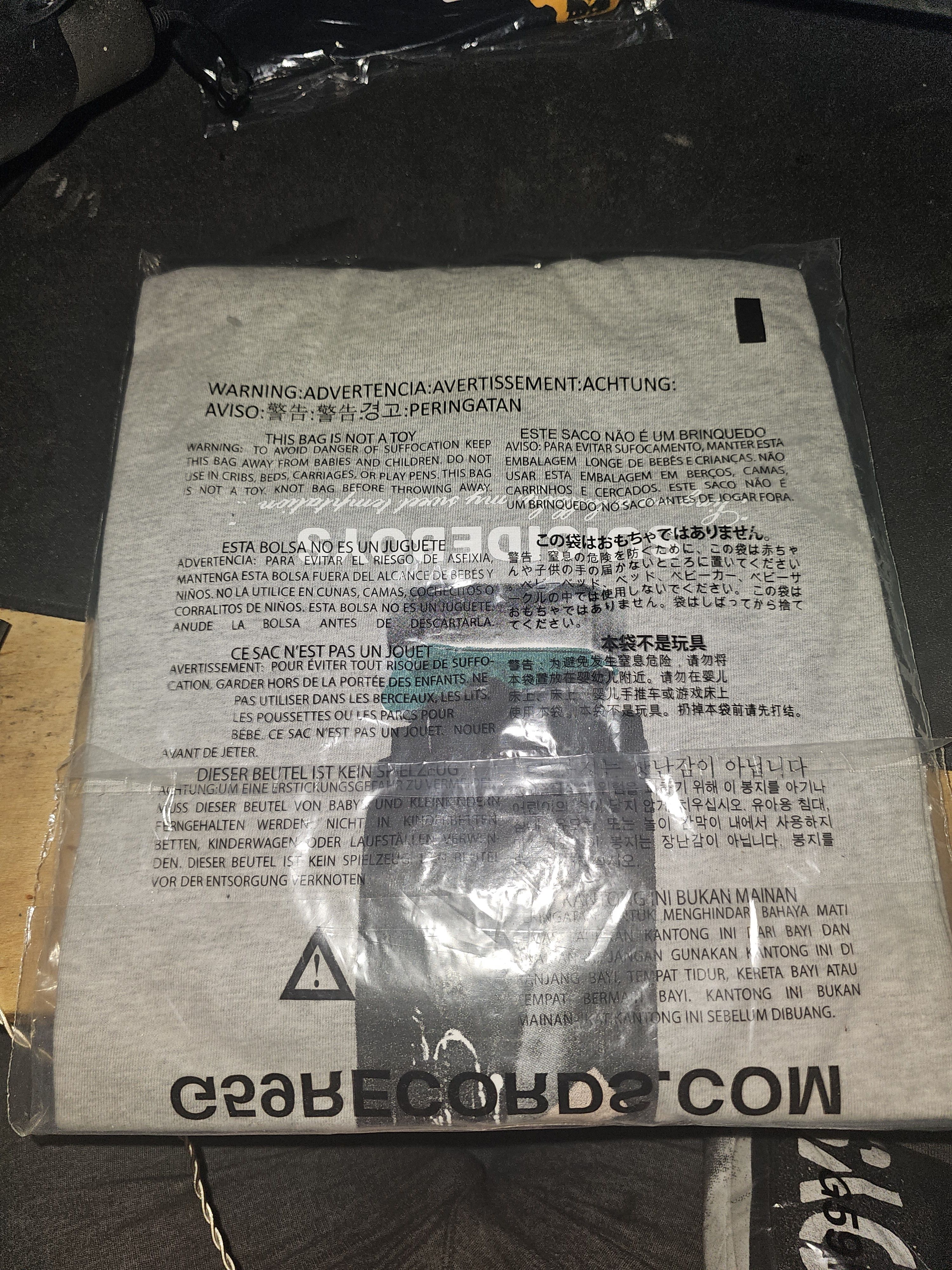 G59 Records $B ST MICHAEL TEE GREY 2XL Size US XXL / EU 58 / 5 - 5 Thumbnail