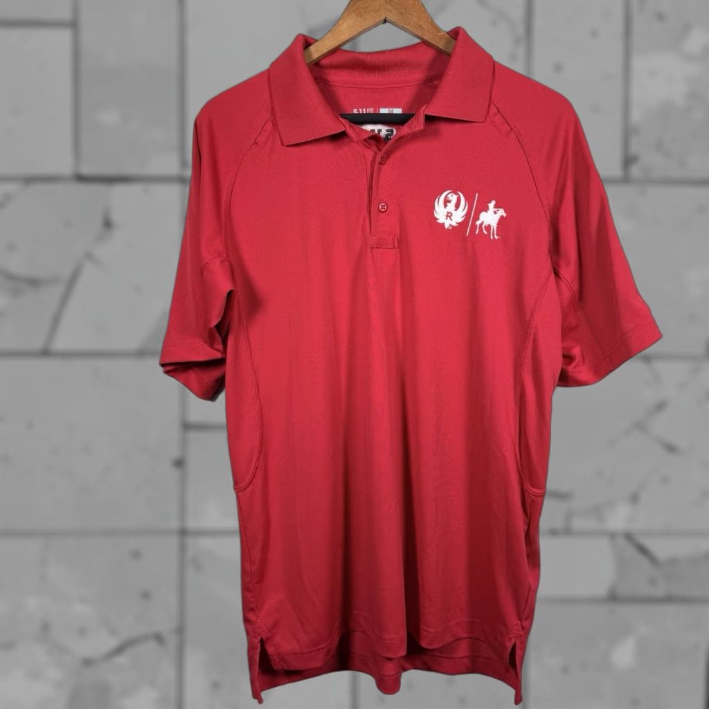 Vintage 5.11 Tactical Ruger Red Polo Shirt Mens M Athletic Size US M / EU 48-50 / 2 - 1 Thumbnail