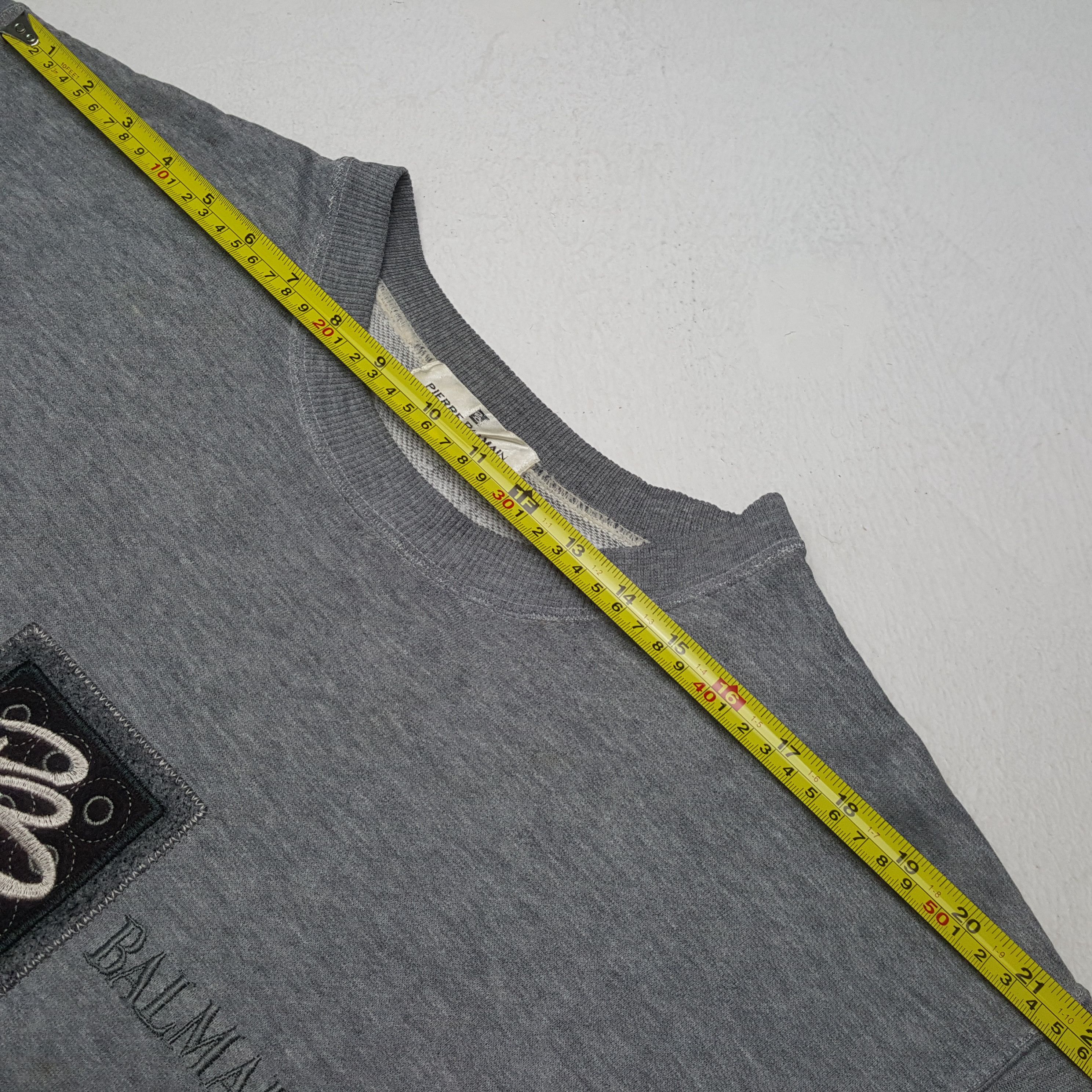 Designer × Pierre Balmain × Vintage Vintage PIERRE BALMAIN Fashion Brand Sweatshirt C291N31 Size US L / EU 52-54 / 3 - 5 Thumbnail